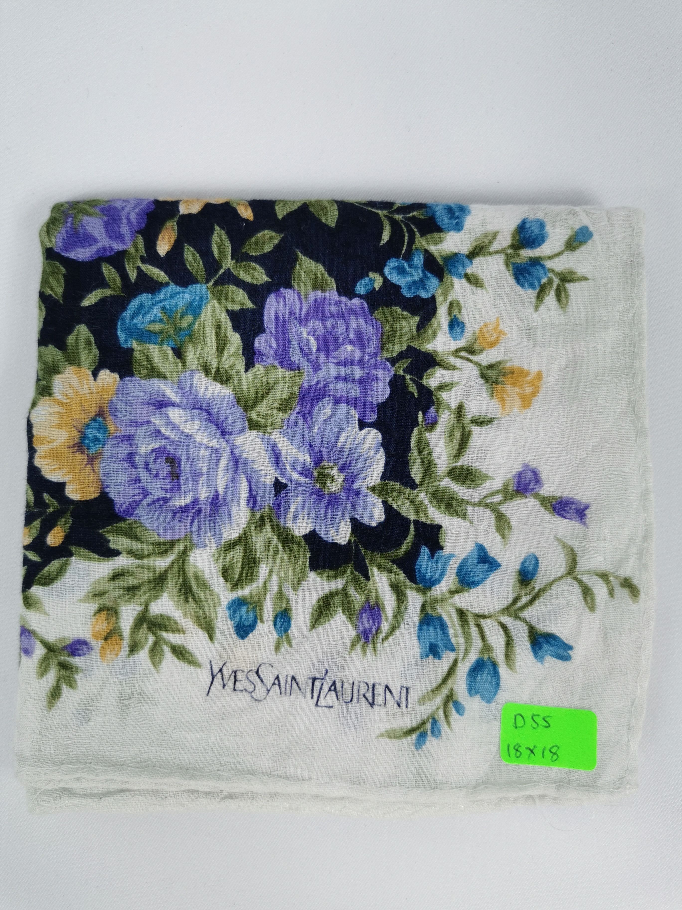 Vintage × Yves Saint Laurent Yves saint laurent handkerchief bandana neckerchief Size ONE SIZE - 5 Thumbnail