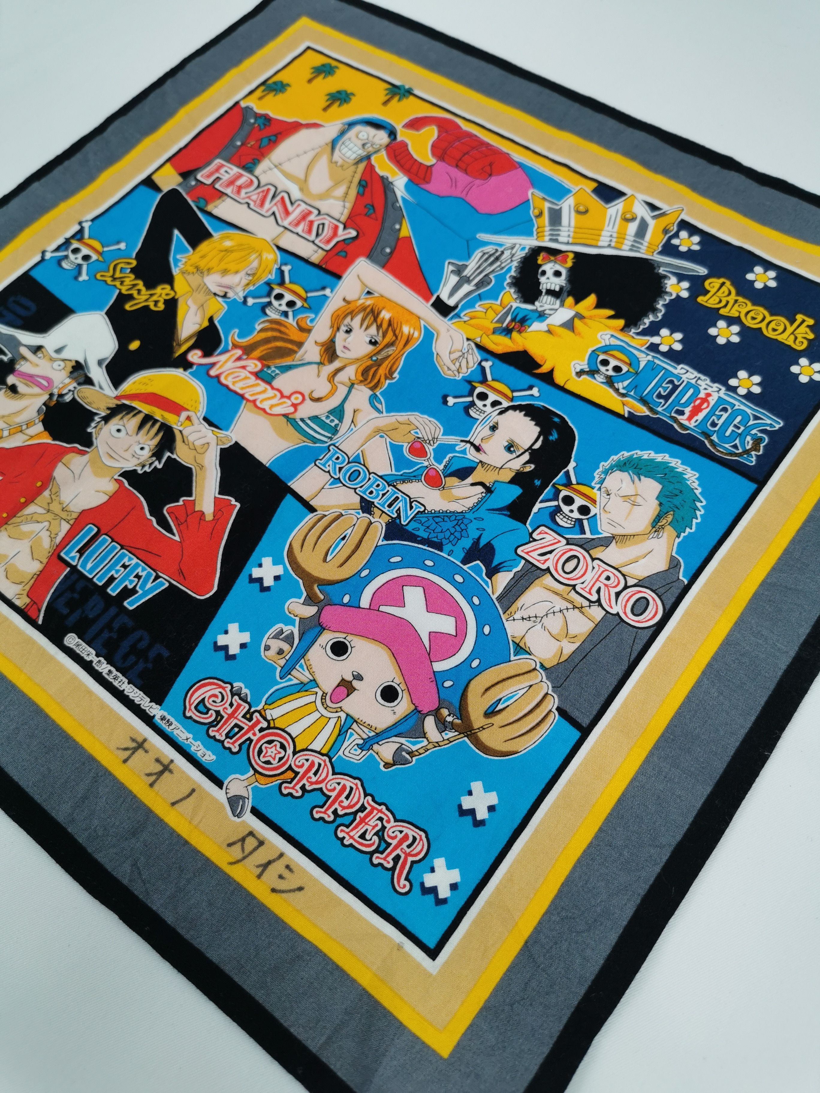 Anime × One Piece One piece handkerchief bandana neckerchief Size ONE SIZE - 3 Thumbnail