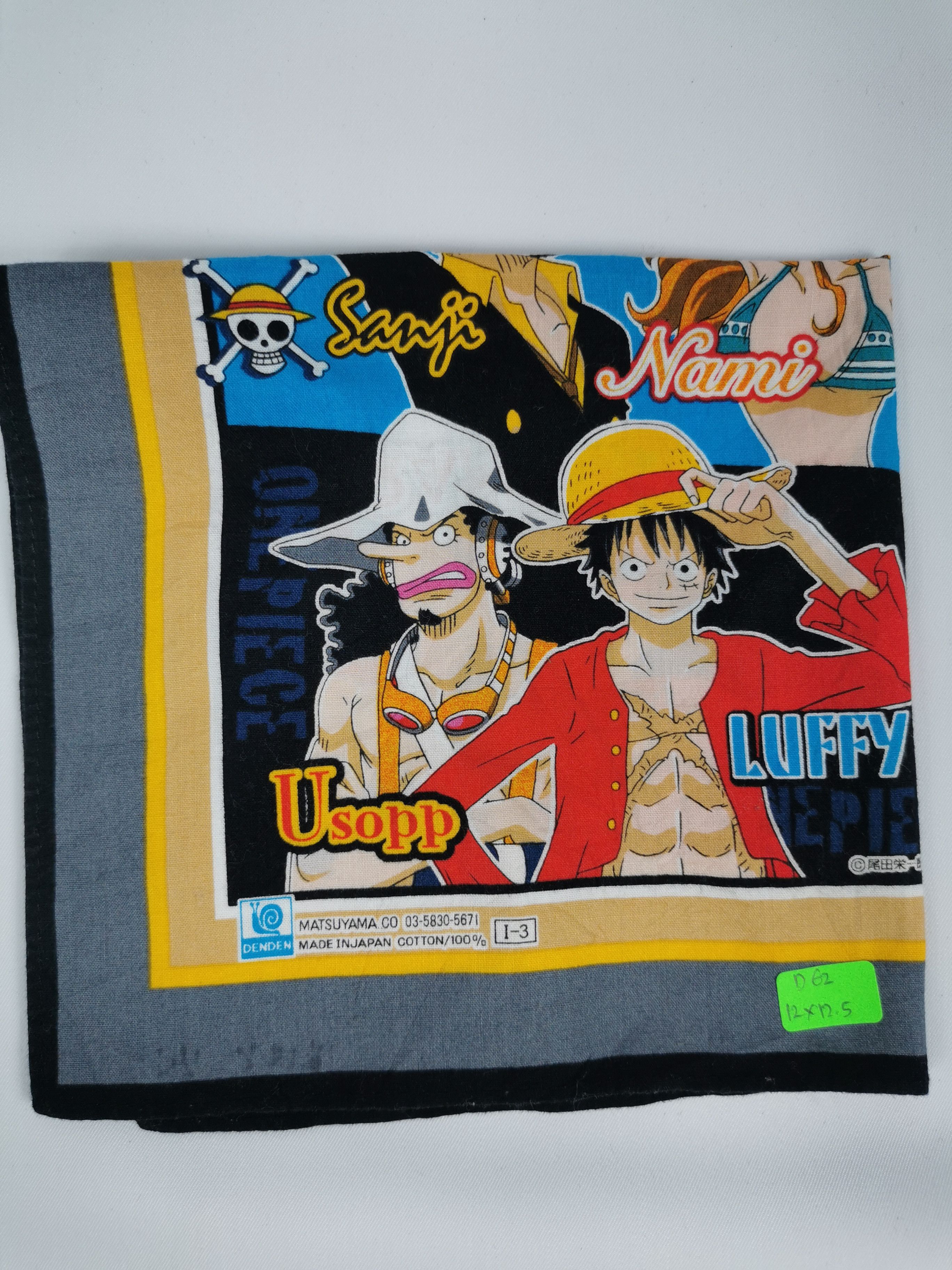 Anime × One Piece One piece handkerchief bandana neckerchief Size ONE SIZE - 5 Thumbnail