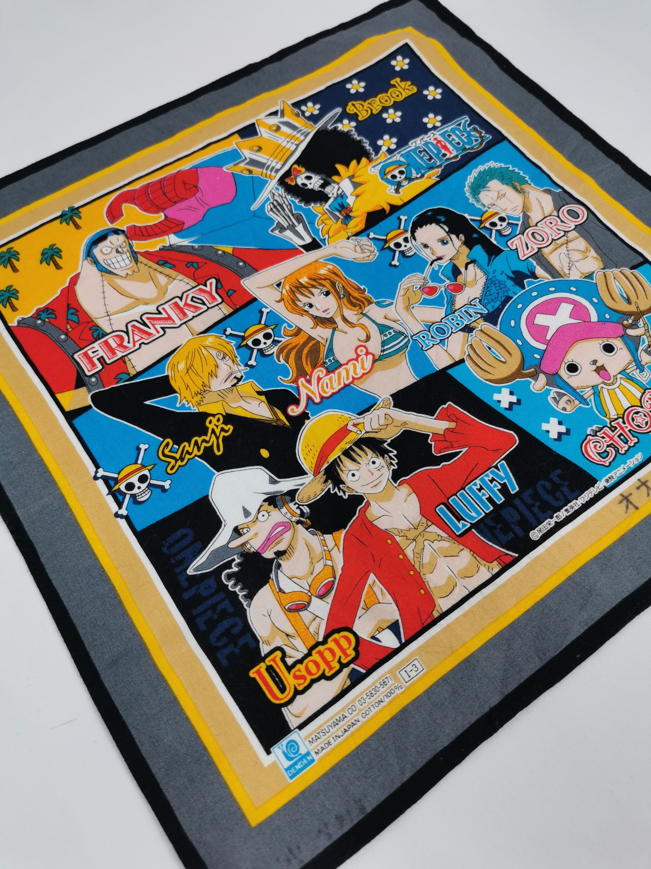 Anime × One Piece One piece handkerchief bandana neckerchief Size ONE SIZE - 4 Thumbnail