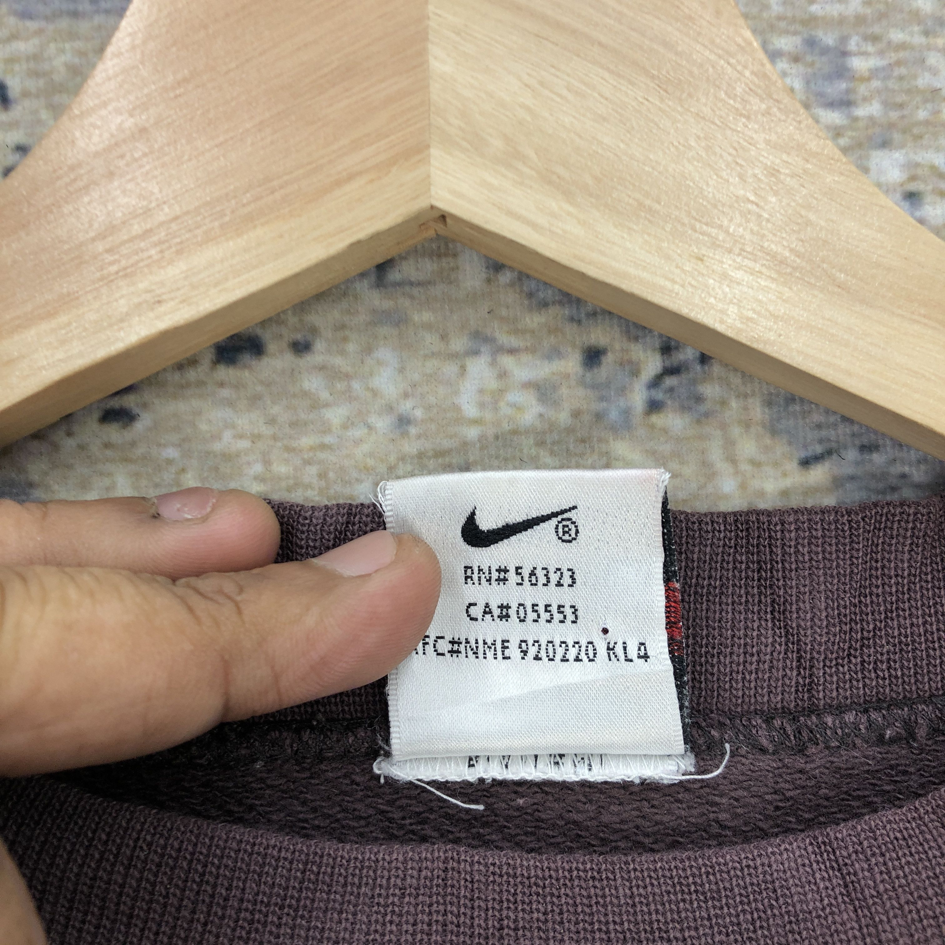 Nike × Vintage Vintage Nike Sweater Nike Swoosh Sweatshirt Nike ACG Jumper Size US L / EU 52-54 / 3 - 7 Thumbnail