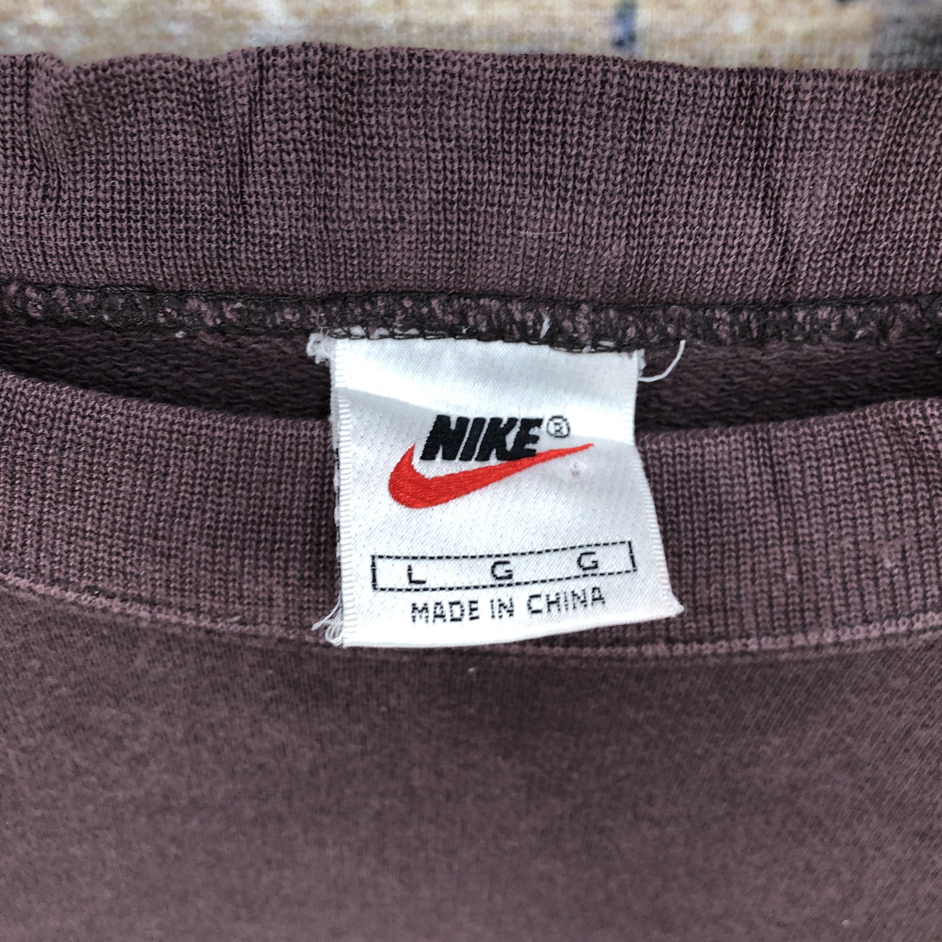 Nike × Vintage Vintage Nike Sweater Nike Swoosh Sweatshirt Nike ACG Jumper Size US L / EU 52-54 / 3 - 6 Thumbnail