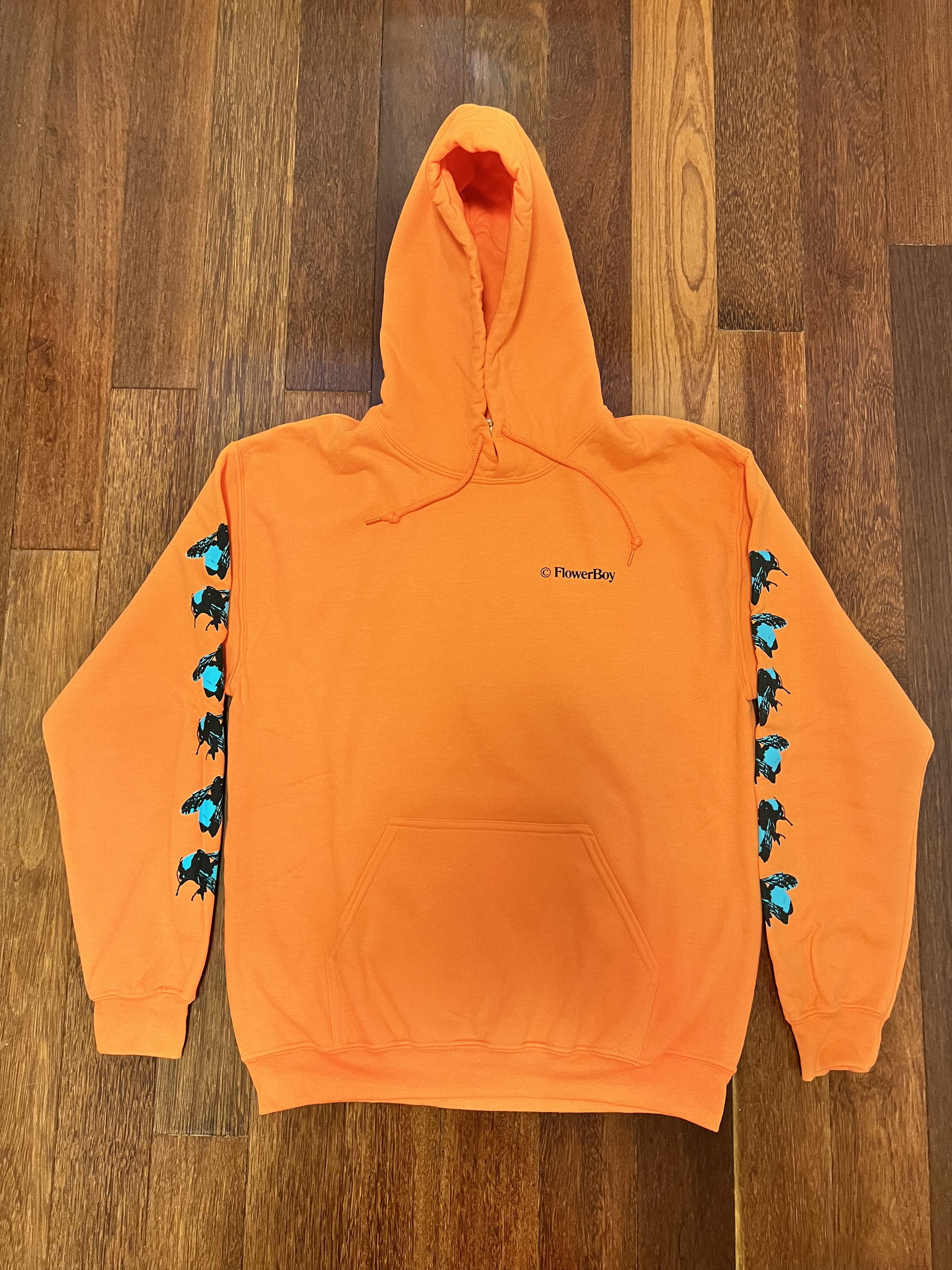 Golf Wang 💚 Golf Wang Save The Bees Hoodie Safety Orange Medium NEW Size US M / EU 48-50 / 2 - 2 Thumbnail