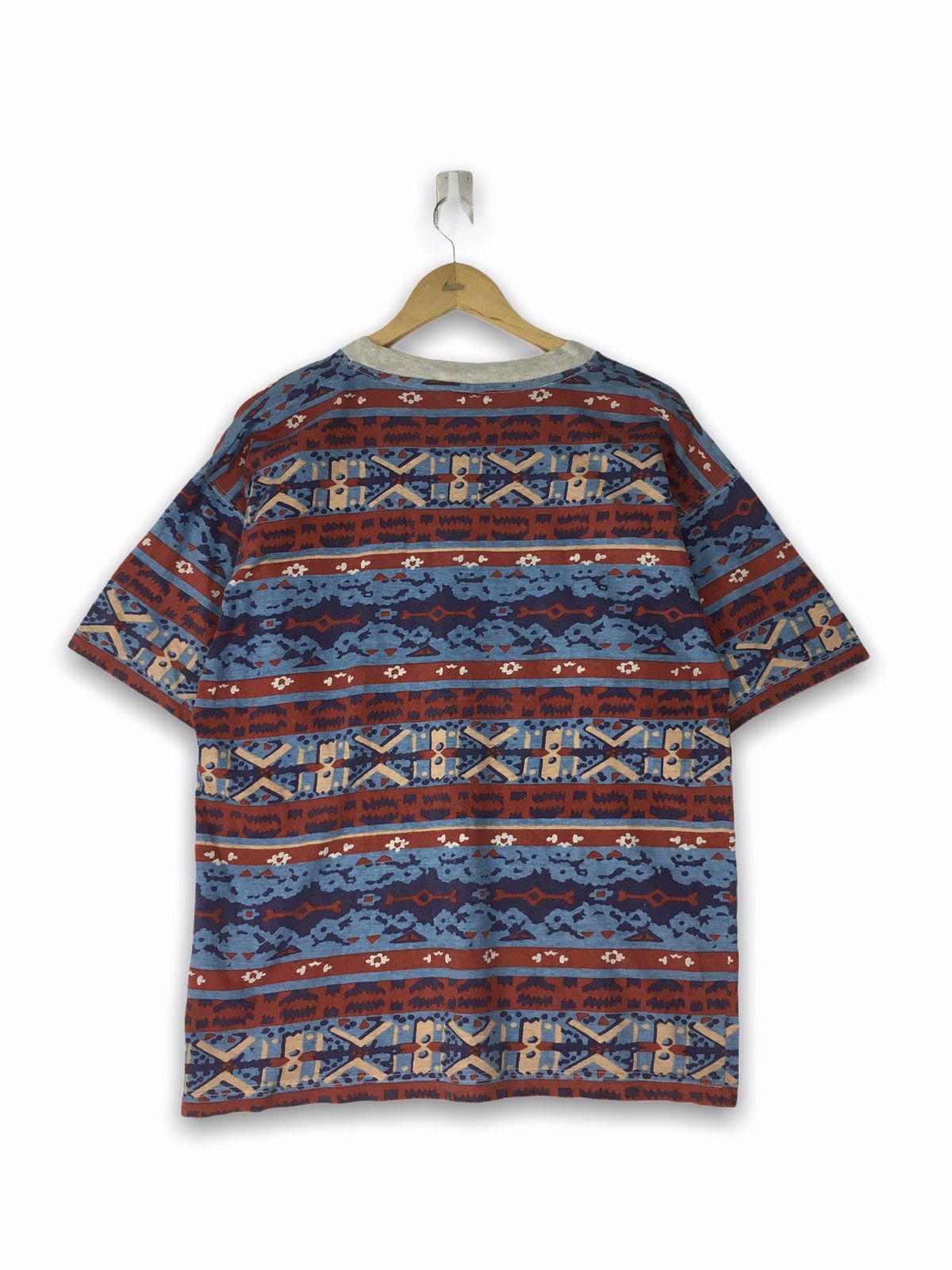 Vintage Vintage Milagosta motive stripes men tshirt surf surfing Size US M / EU 48-50 / 2 - 4 Thumbnail
