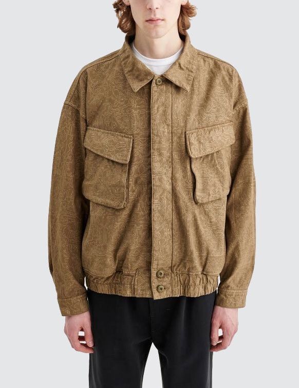 Issey Miyake 80s Issey Miyake Runway Hemp Boxy Noise Jacket Size US L / EU 52-54 / 3 - 1 Thumbnail