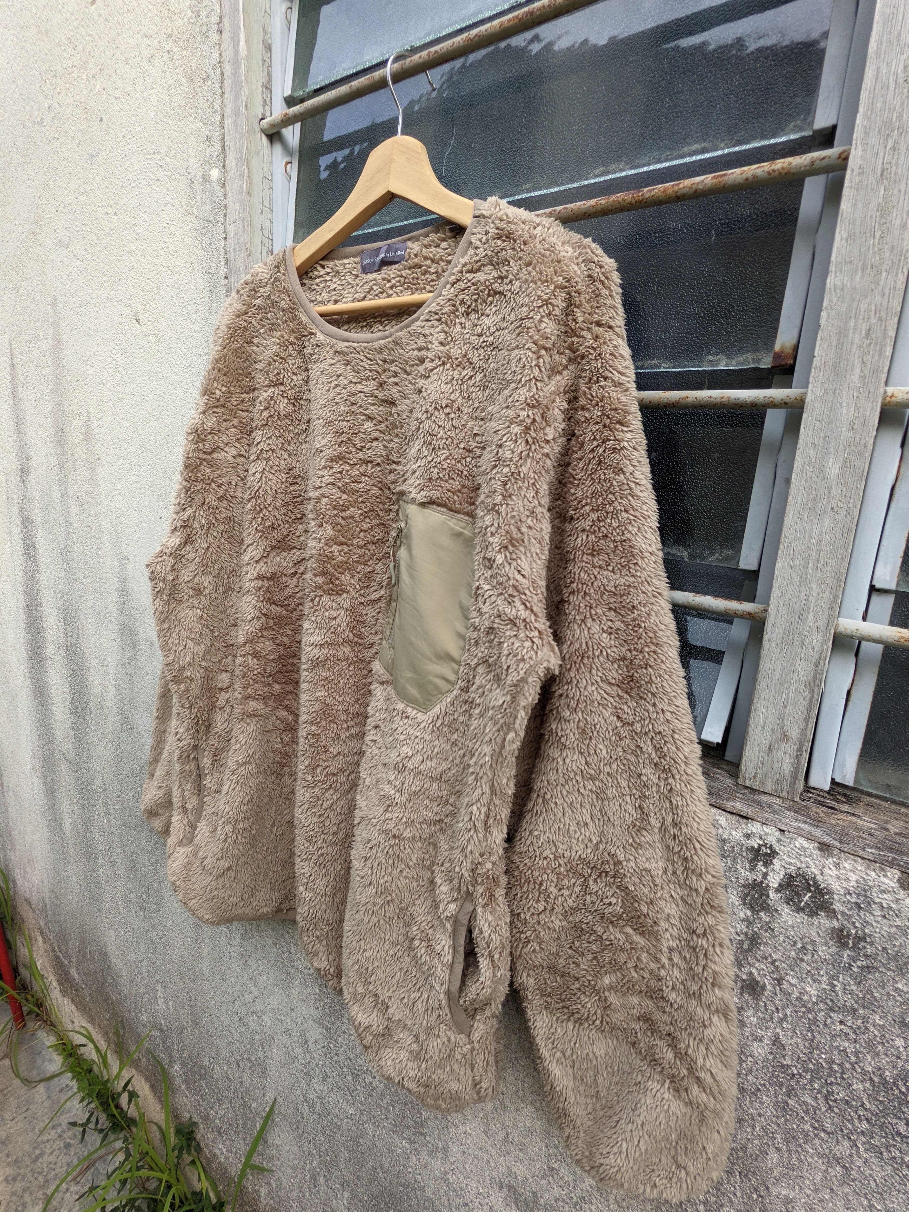 Japanese Brand Season Reason fleece jacket Size US L / EU 52-54 / 3 - 3 Thumbnail