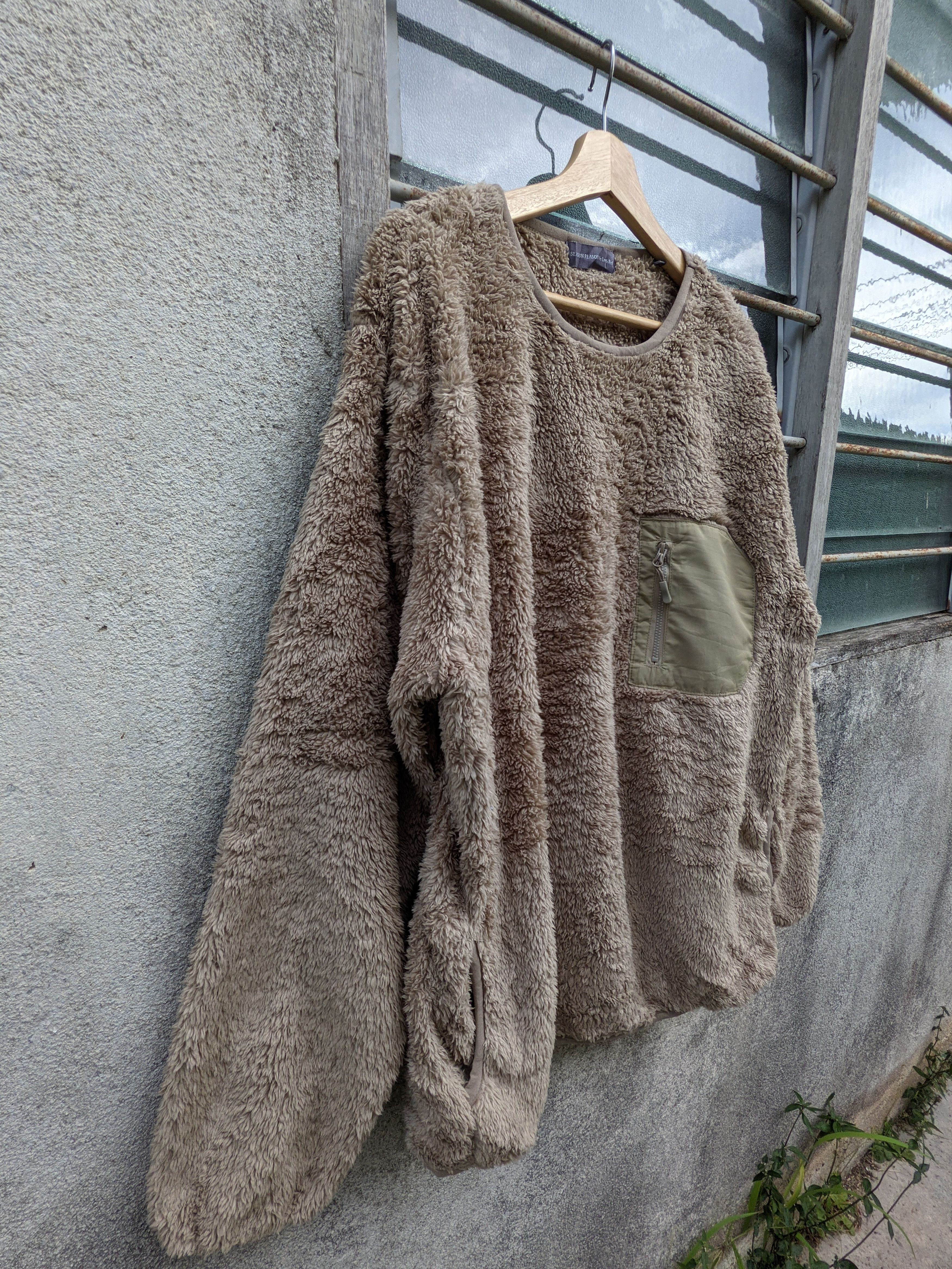 Japanese Brand Season Reason fleece jacket Size US L / EU 52-54 / 3 - 4 Thumbnail