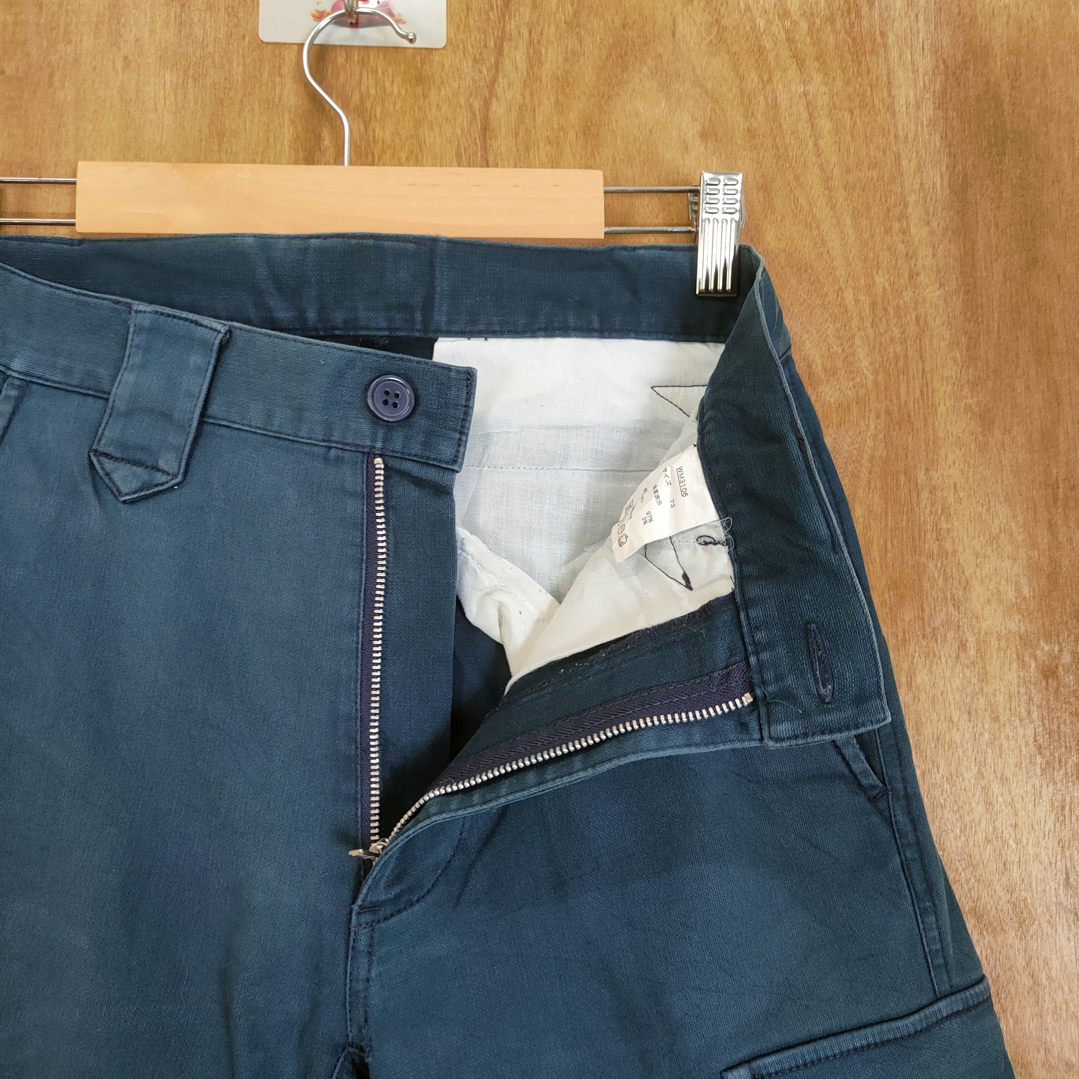 Japanese Brand × Vintage VINTAGE JAPANESE FADED CARGO PANTS Size US 28 / EU 44 - 4 Thumbnail