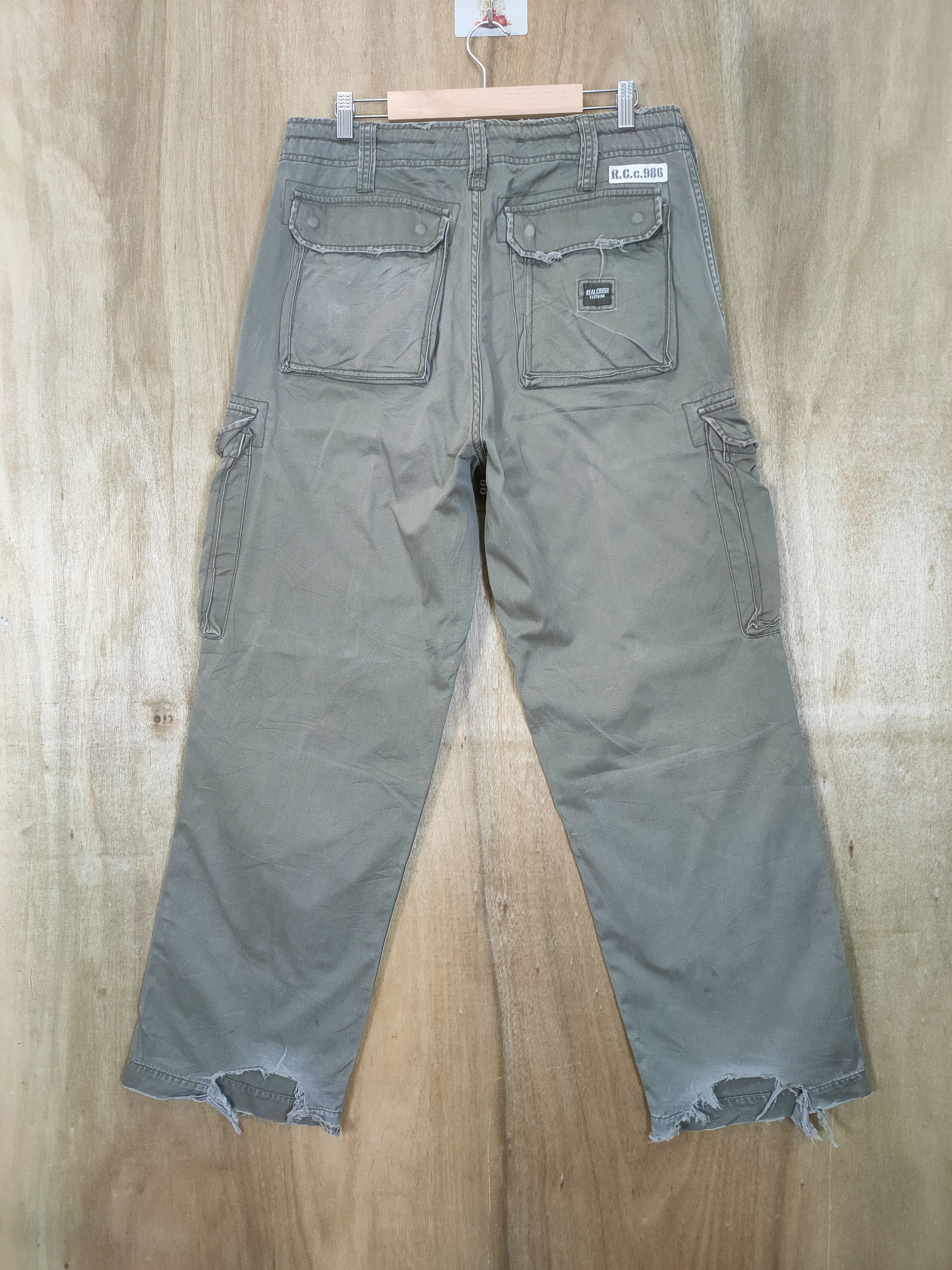 Japanese Brand × Vintage VINTAGE RCC BAGGY CARGO PANTS Size US 32 / EU 48 - 2 Thumbnail