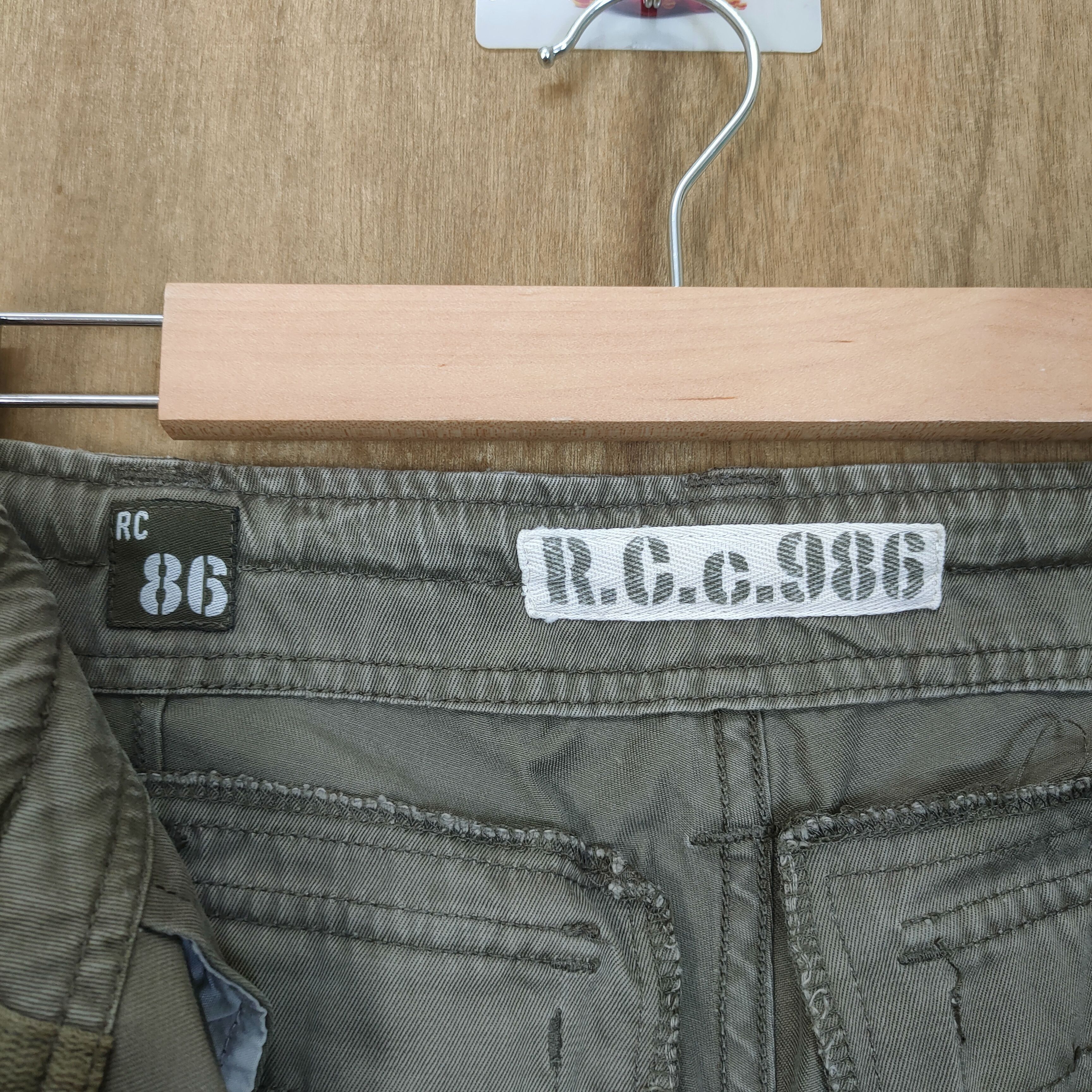 Japanese Brand × Vintage VINTAGE RCC BAGGY CARGO PANTS Size US 32 / EU 48 - 11 Thumbnail