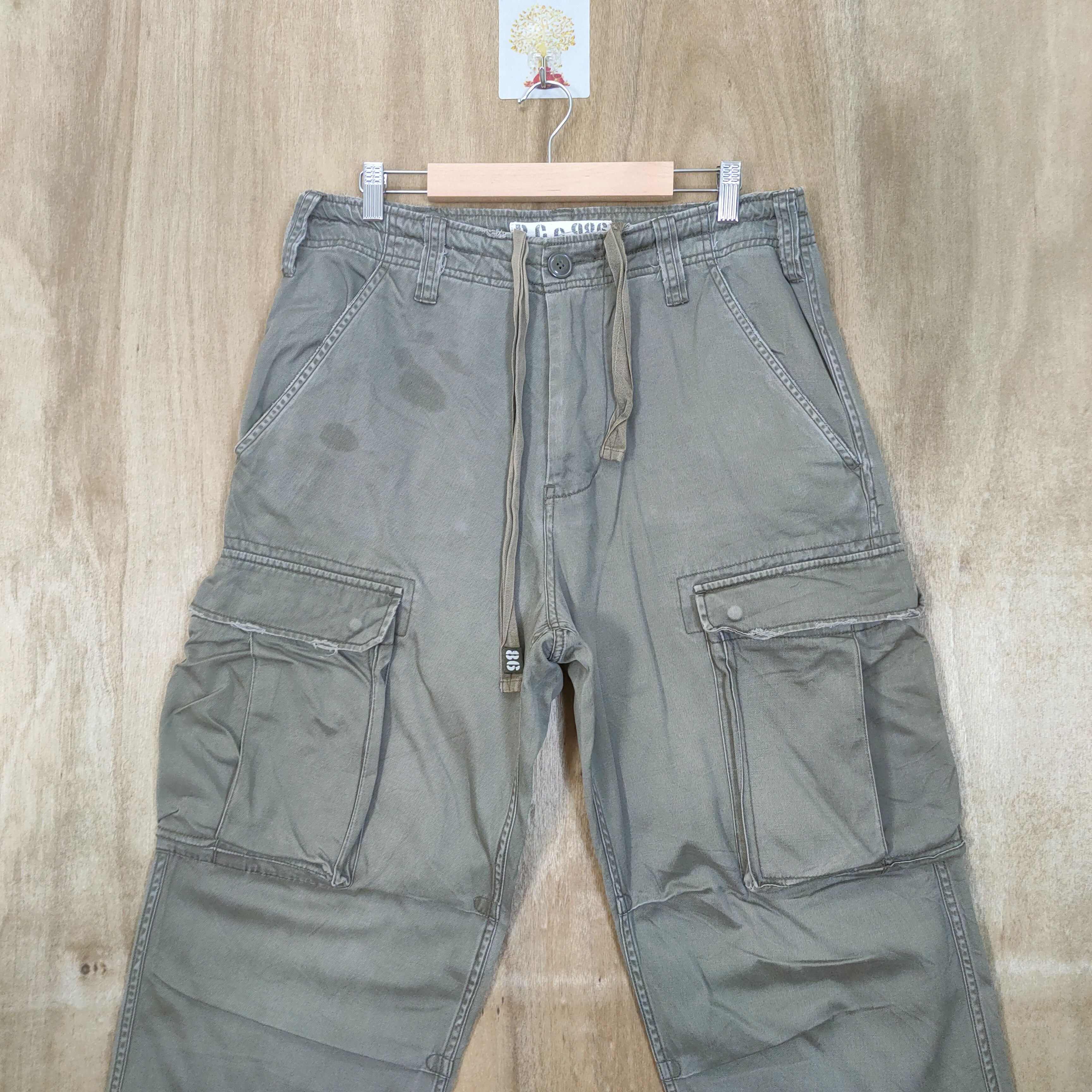Japanese Brand × Vintage VINTAGE RCC BAGGY CARGO PANTS Size US 32 / EU 48 - 4 Thumbnail