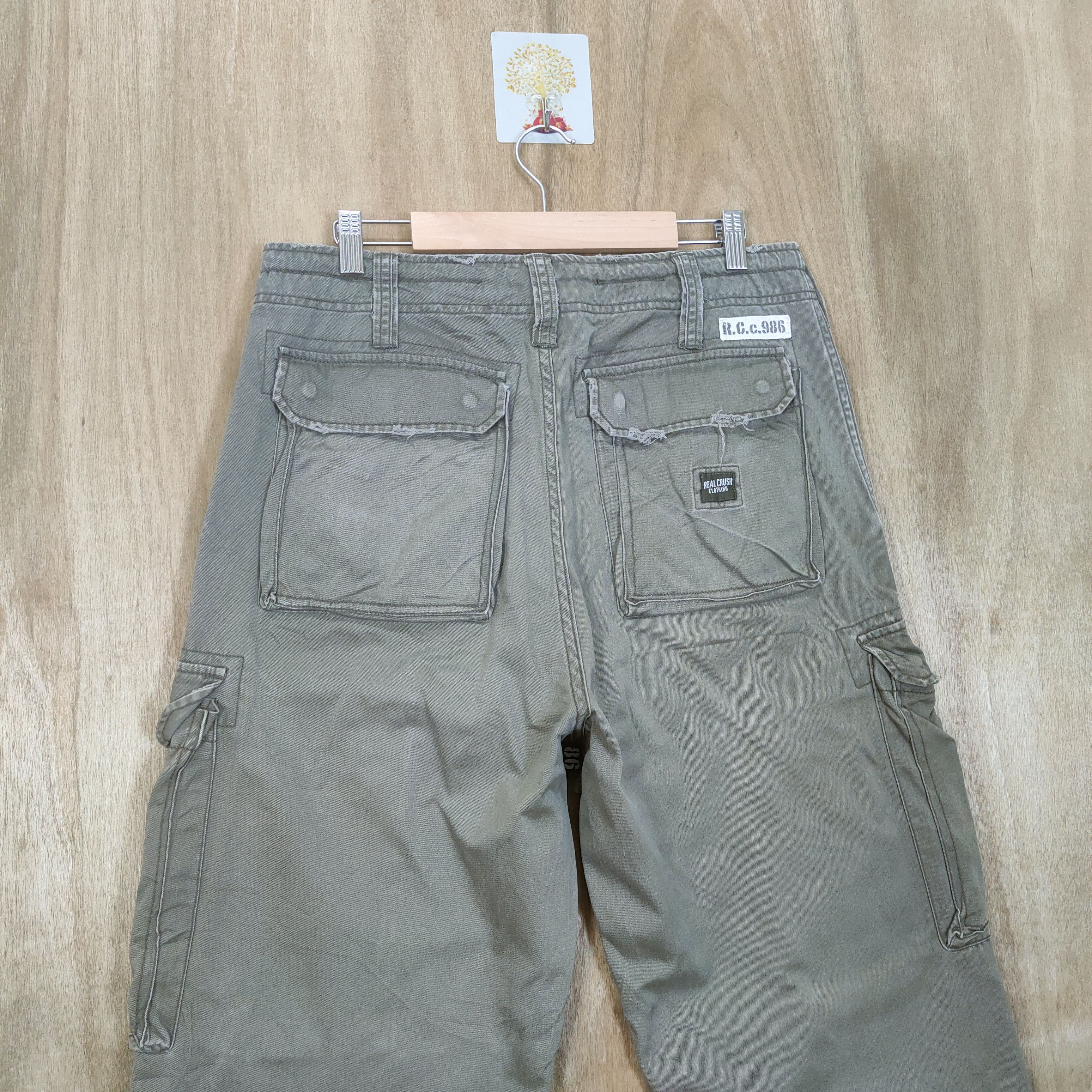 Japanese Brand × Vintage VINTAGE RCC BAGGY CARGO PANTS Size US 32 / EU 48 - 7 Thumbnail