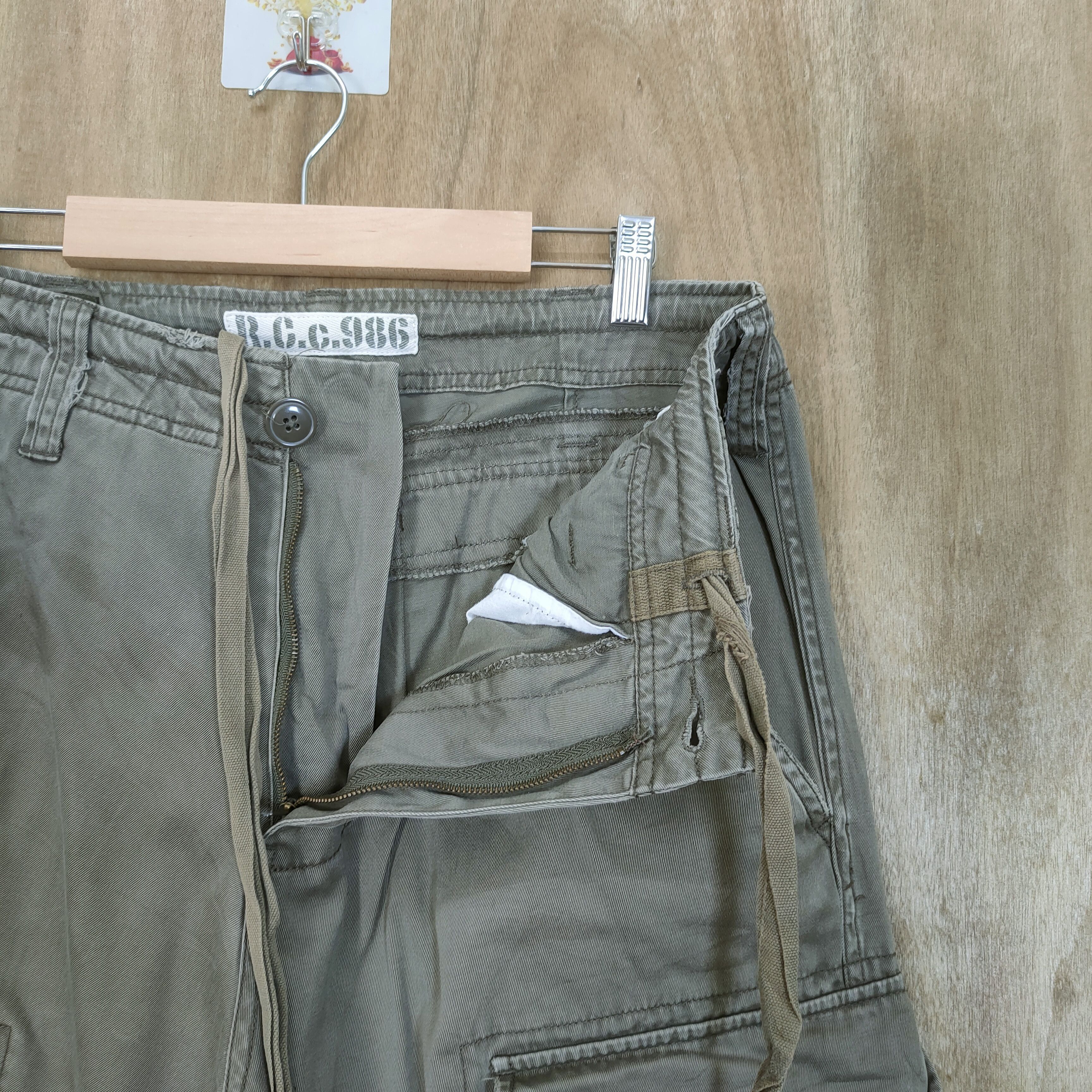 Japanese Brand × Vintage VINTAGE RCC BAGGY CARGO PANTS Size US 32 / EU 48 - 3 Thumbnail