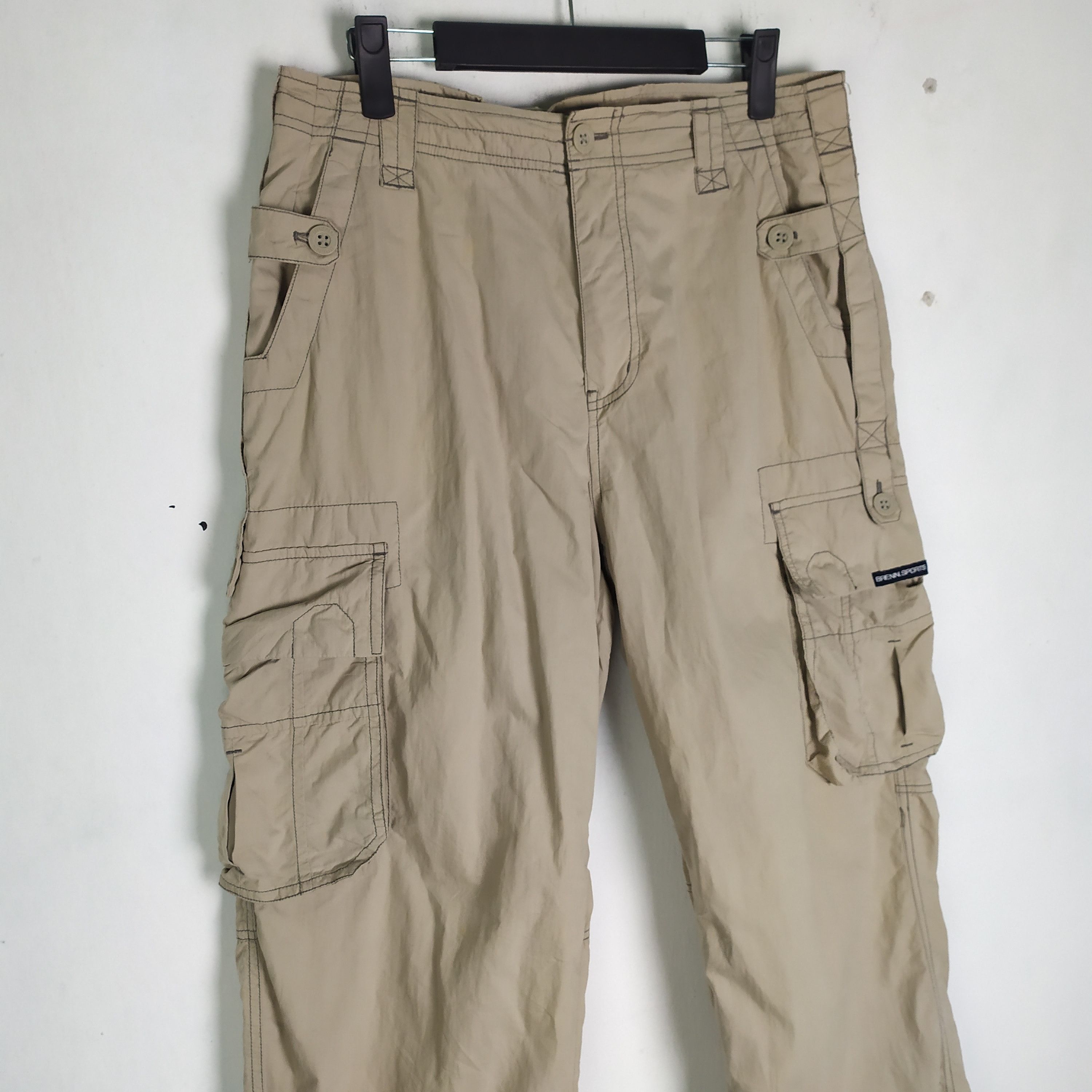 Japanese Brand Brenntano Baggy Cargo Pants Size US 32 / EU 48 - 5 Thumbnail