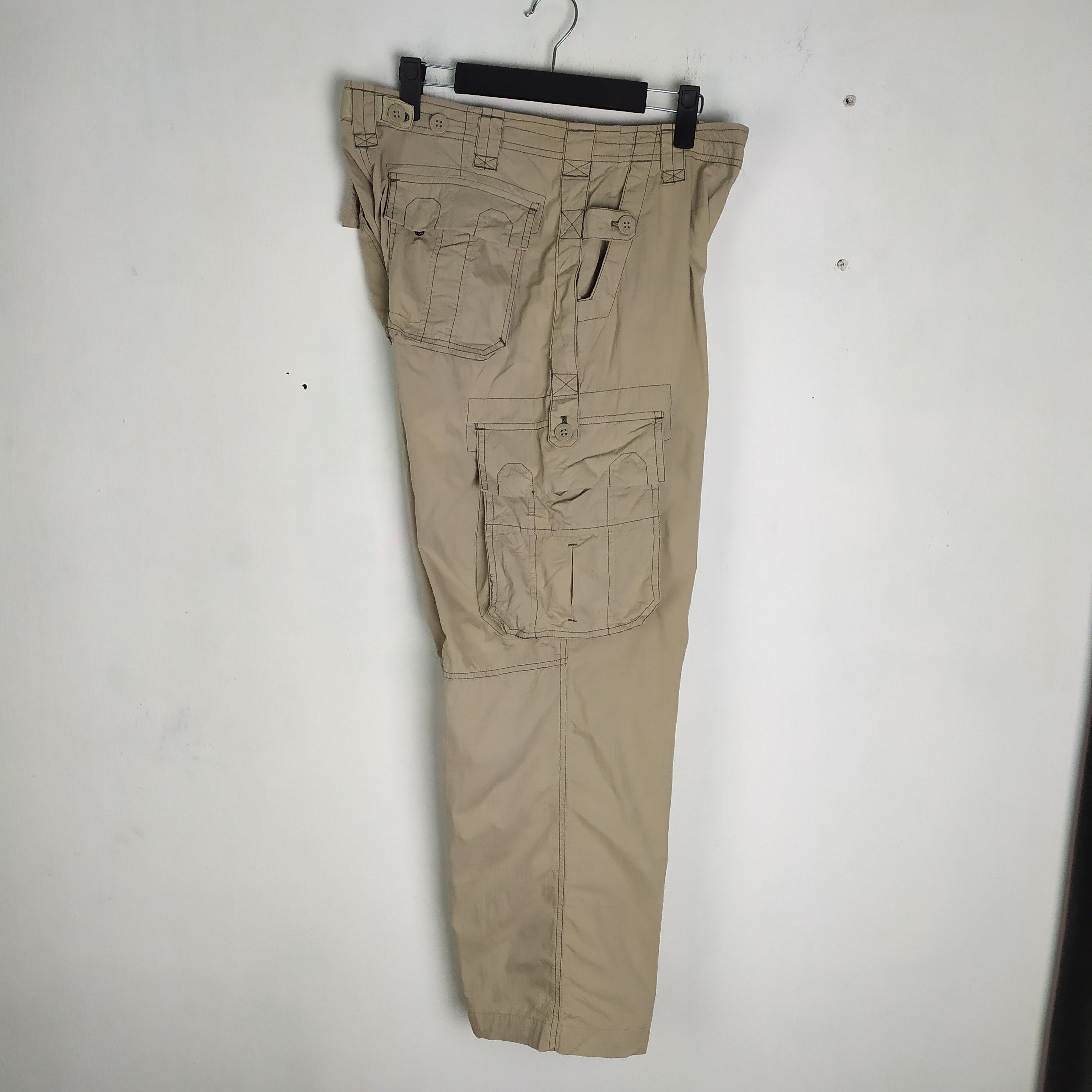 Japanese Brand Brenntano Baggy Cargo Pants Size US 32 / EU 48 - 6 Thumbnail