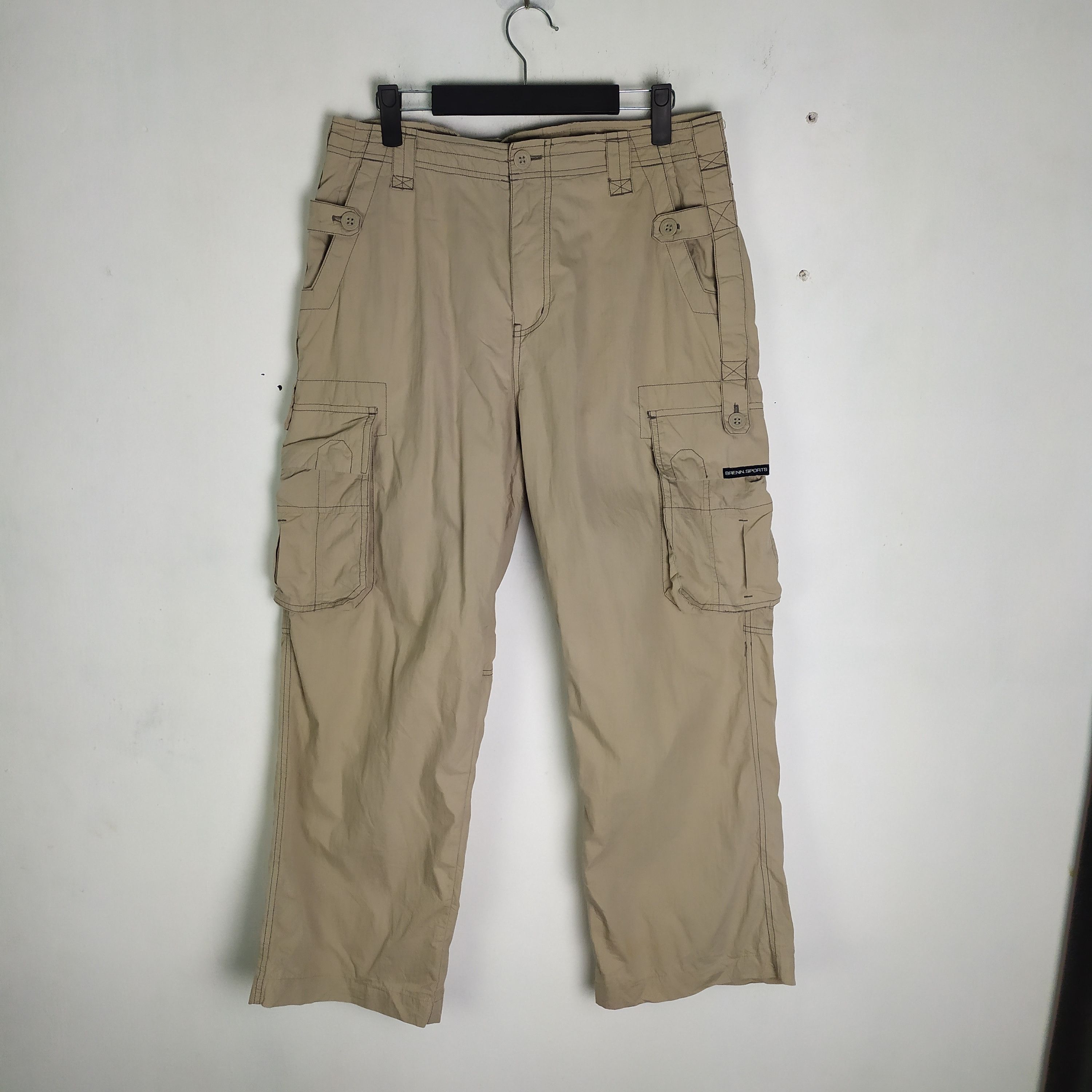 Japanese Brand Brenntano Baggy Cargo Pants Size US 32 / EU 48 - 1 Thumbnail