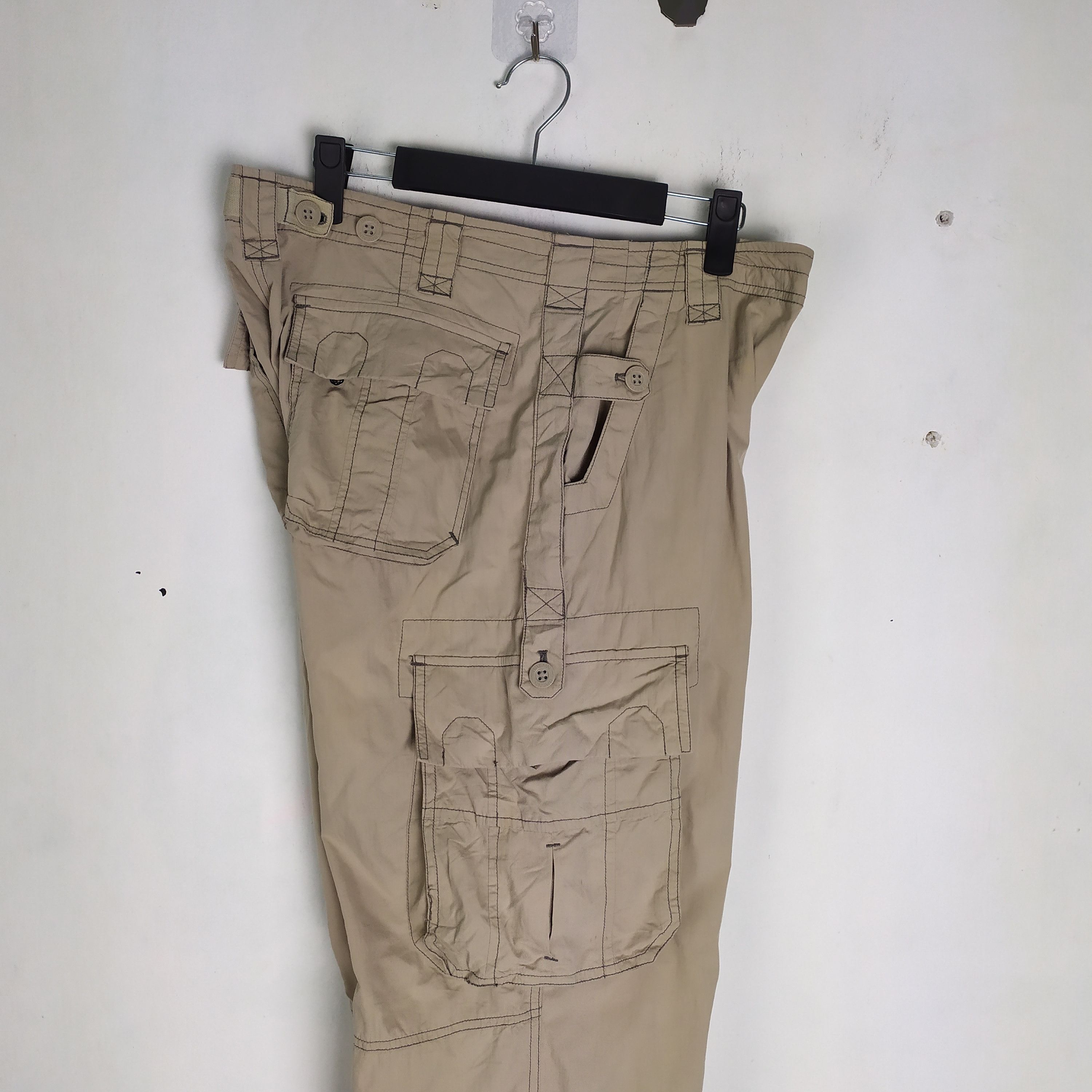 Japanese Brand Brenntano Baggy Cargo Pants Size US 32 / EU 48 - 7 Thumbnail
