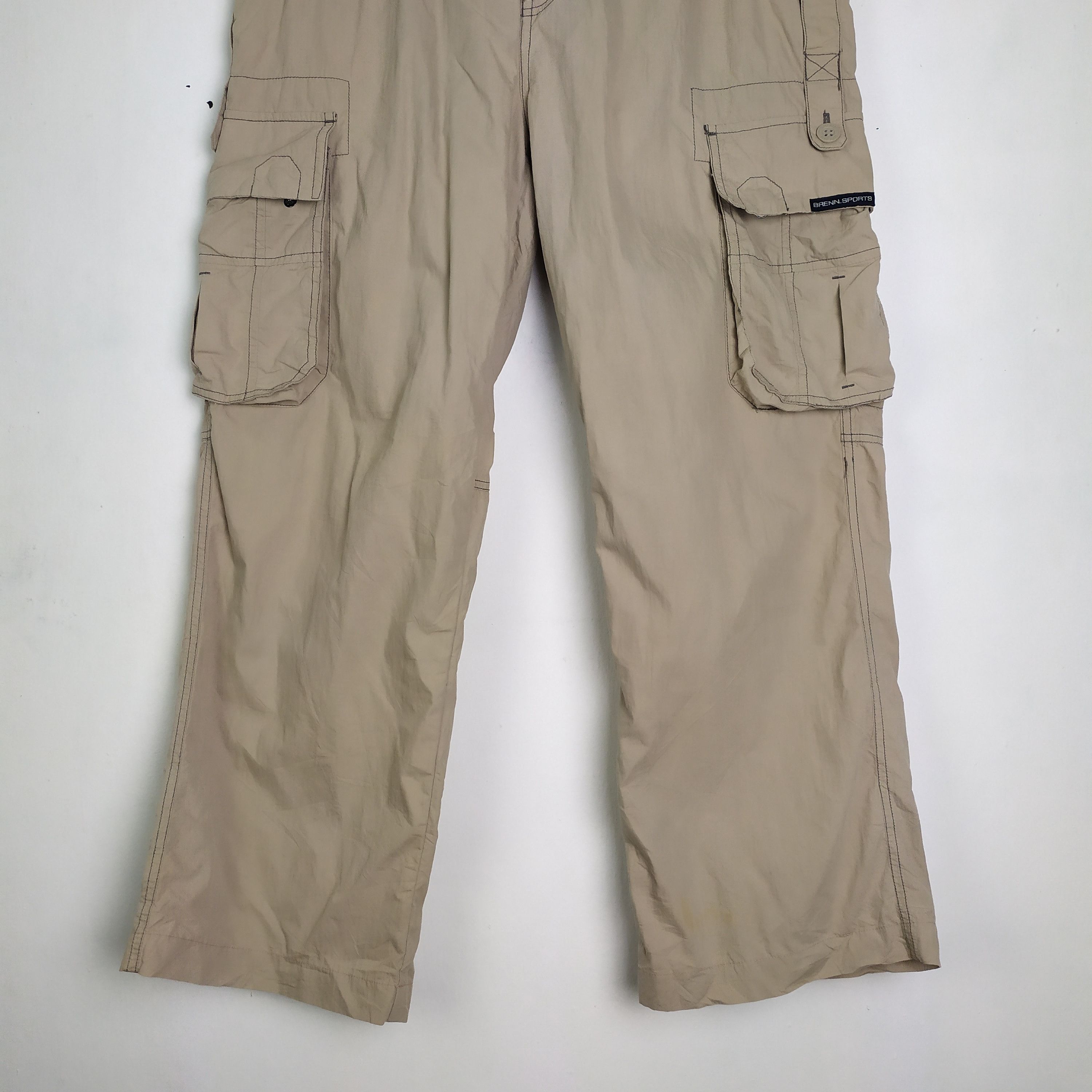 Japanese Brand Brenntano Baggy Cargo Pants Size US 32 / EU 48 - 3 Thumbnail