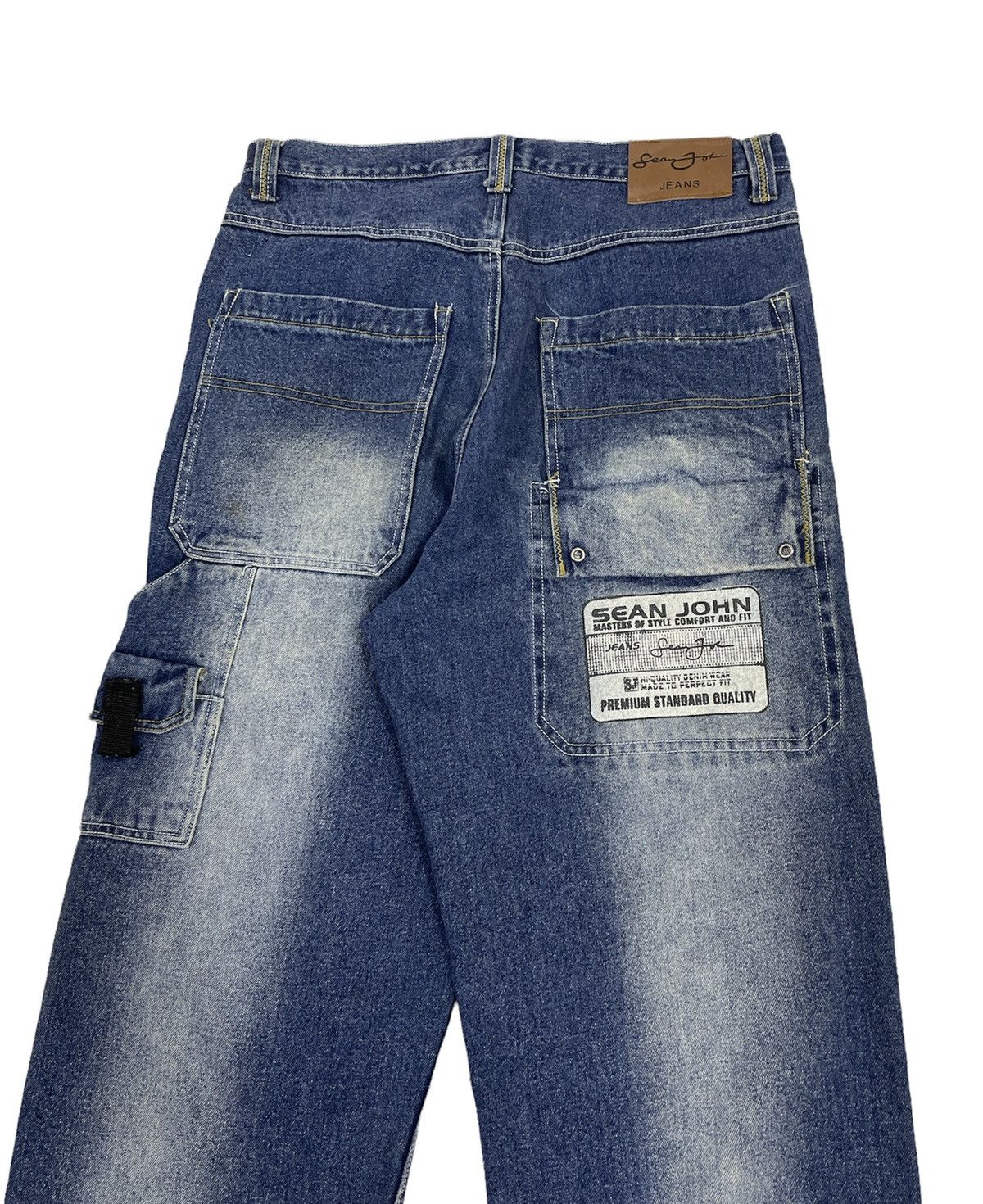 Vintage Sean John Carpenter Jeans Multipockets Baggy Jeans