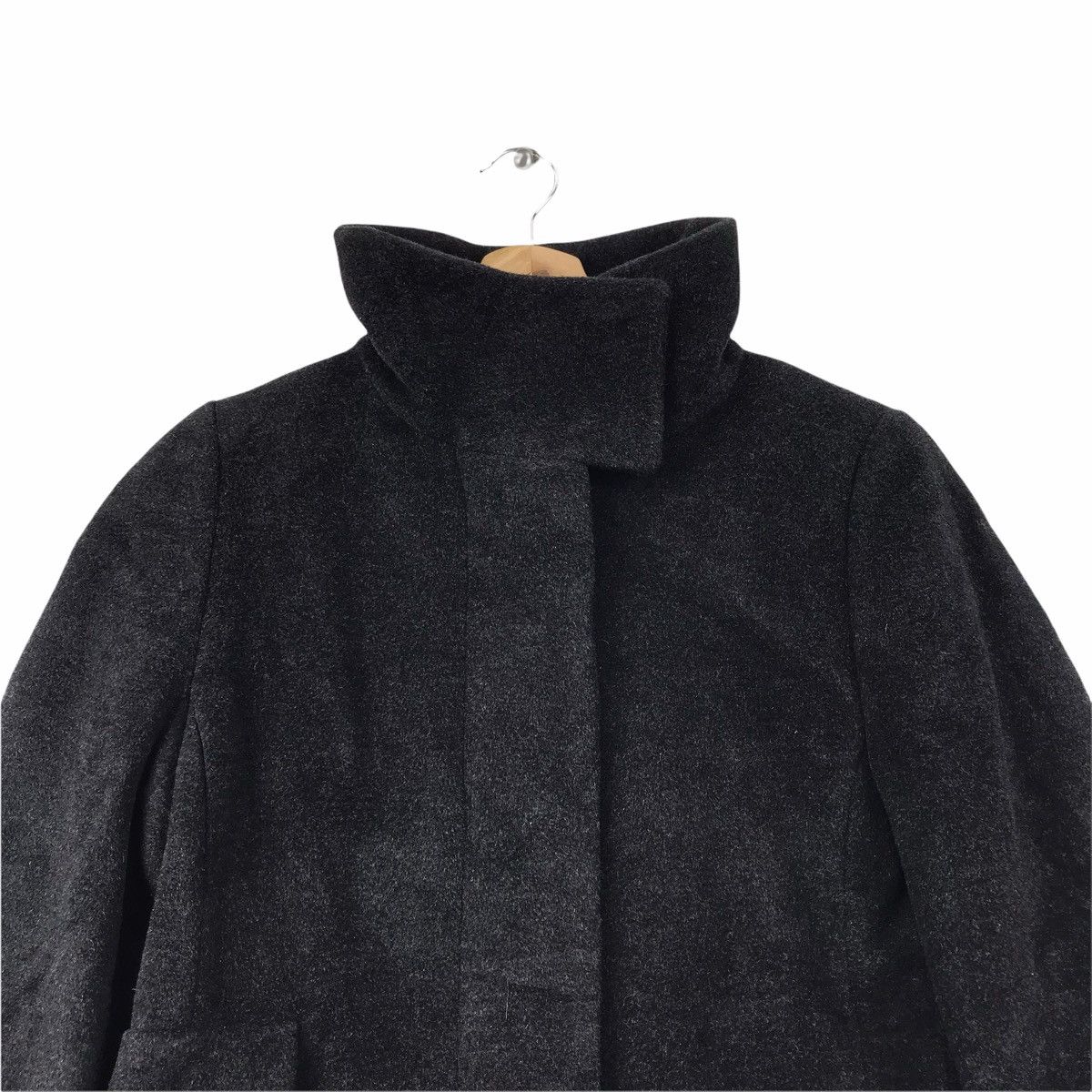 Vintage Vtg AKRIS PUNTO Swiss Designer Overcoat Coat Wool Jacket Size US S / EU 44-46 / 1 - 1 Thumbnail