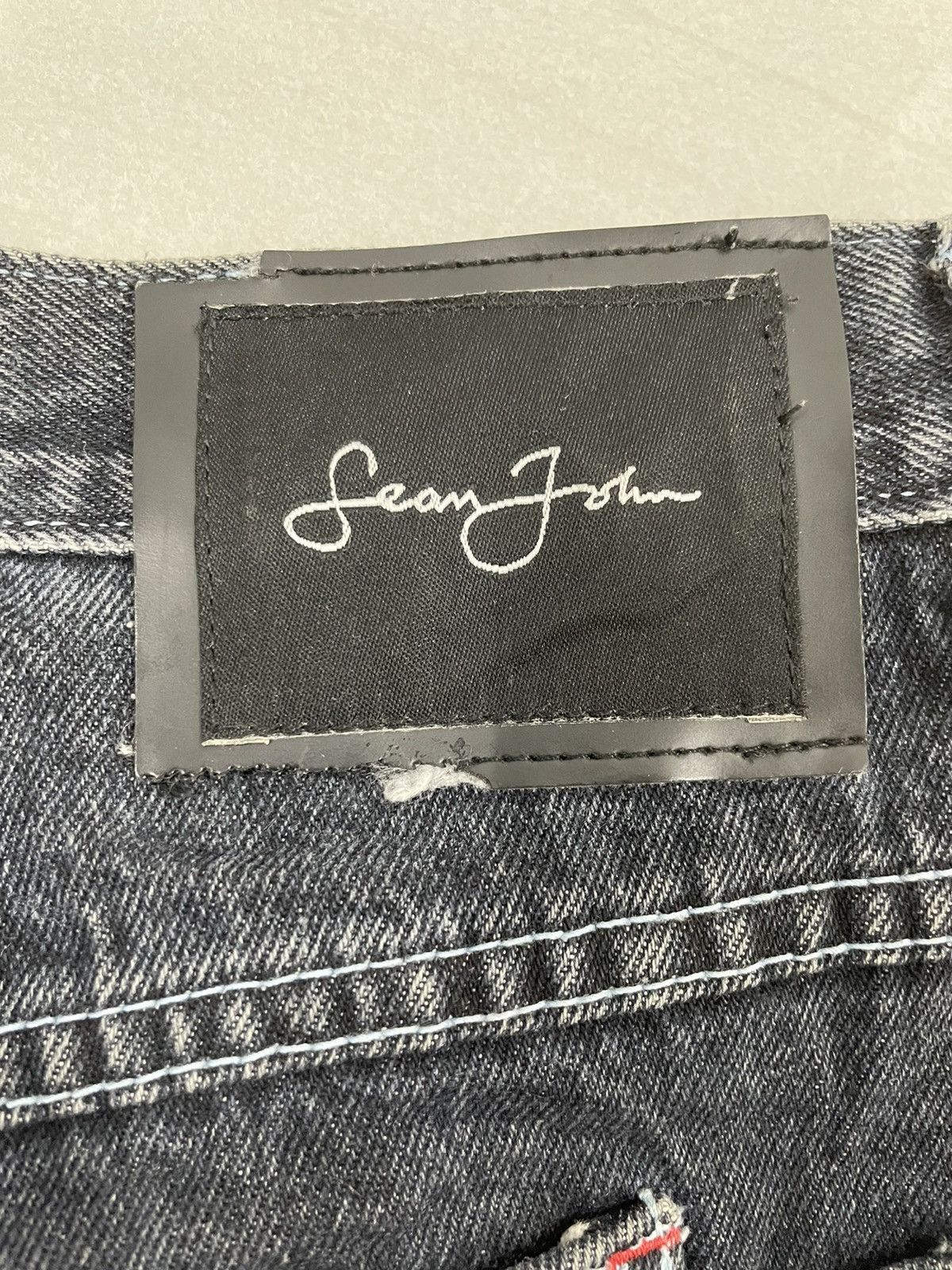 Fubu × JNCO × Sean John Vintage Sean John Carpenter Jeans Embroidery Logo Distress Size US 30 / EU 46 - 9 Thumbnail