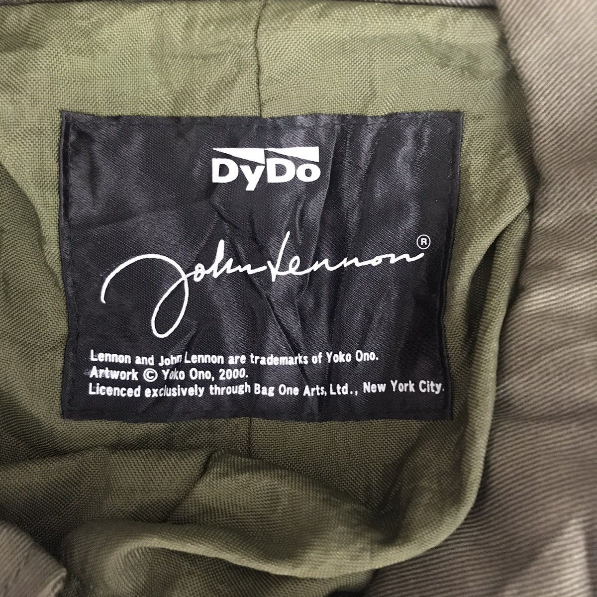 Vintage Vintage JOHN LENNON ART Yoko Ono Dyno Drinco Jacket Army Size US M / EU 48-50 / 2 - 4 Thumbnail
