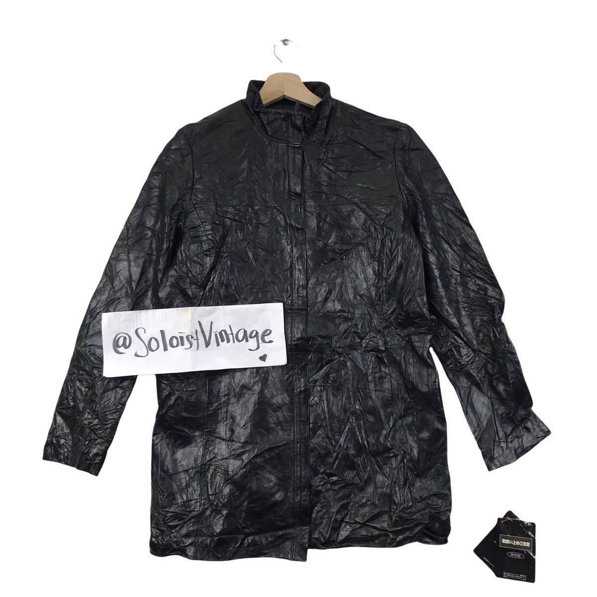 Calvin Klein NWT CALVIN KLEIN C.K Coat Leather Jacket Size US S / EU 44-46 / 1 - 1 Thumbnail