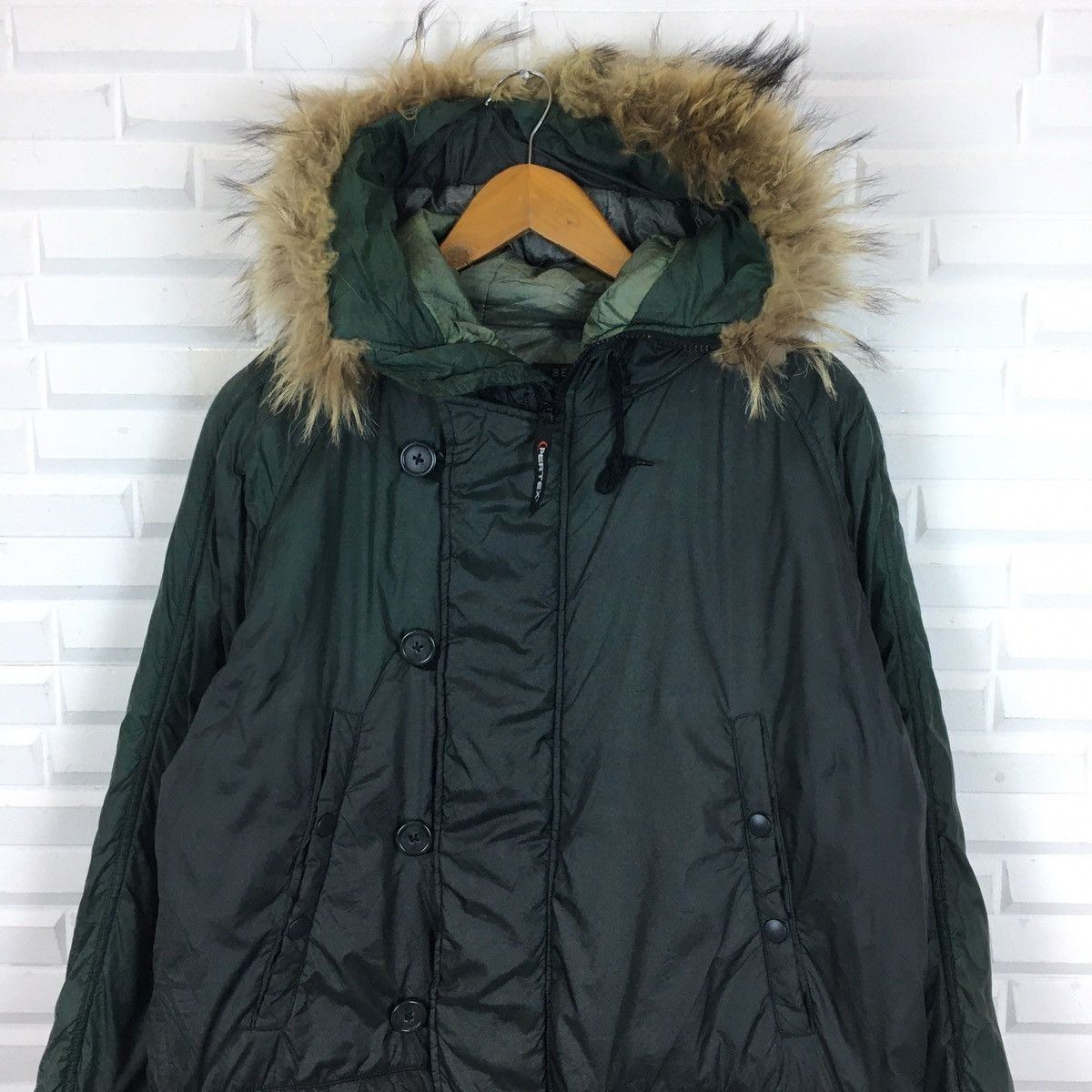 Beams Plus Japanese Mink Fur Military Hoodie Parka Size US M / EU 48-50 / 2 - 5 Thumbnail