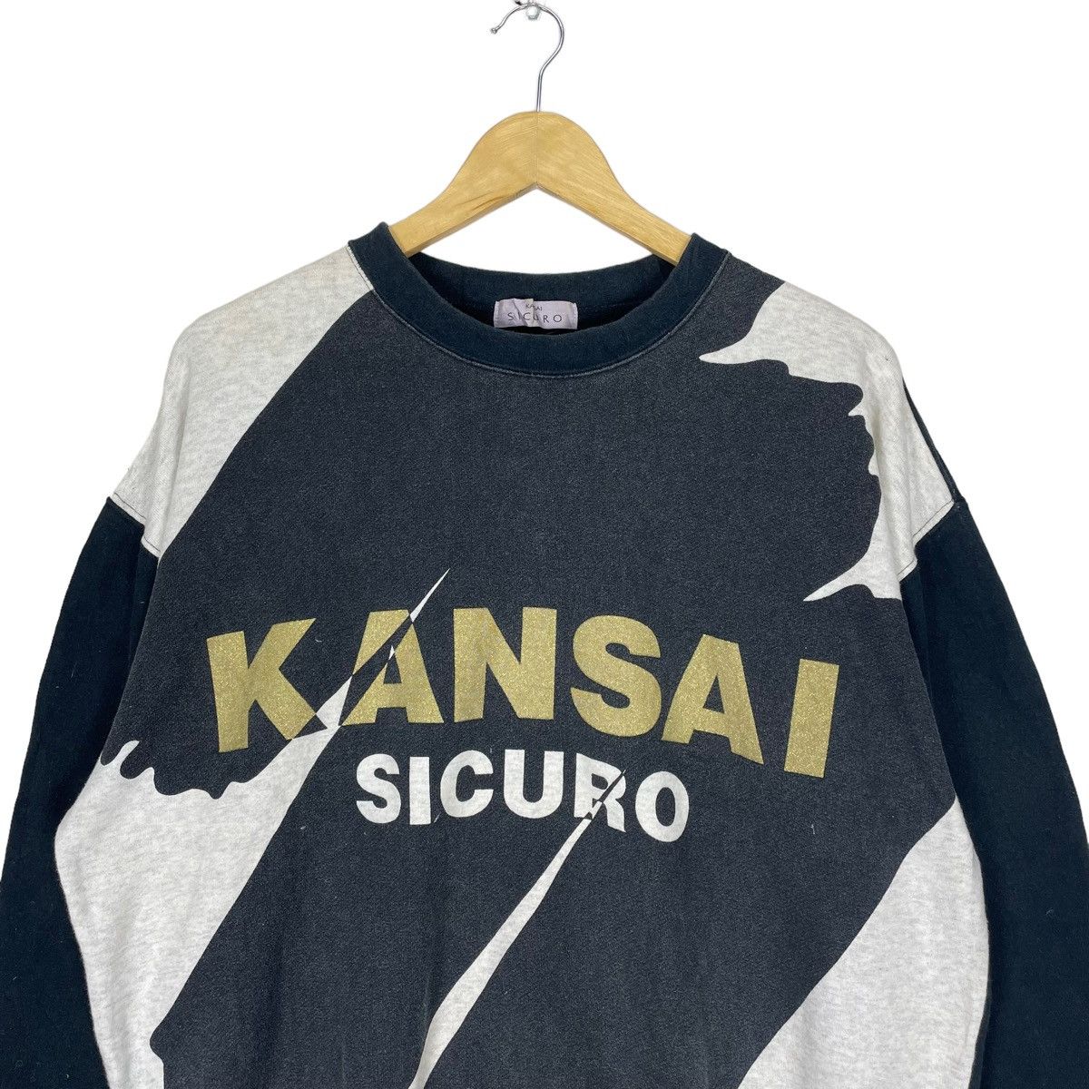 Kansai Yamamoto ☀️KANSAI SICURO ART SWEATSHIRT CREWNECK Size US L / EU 52-54 / 3 - 2 Thumbnail