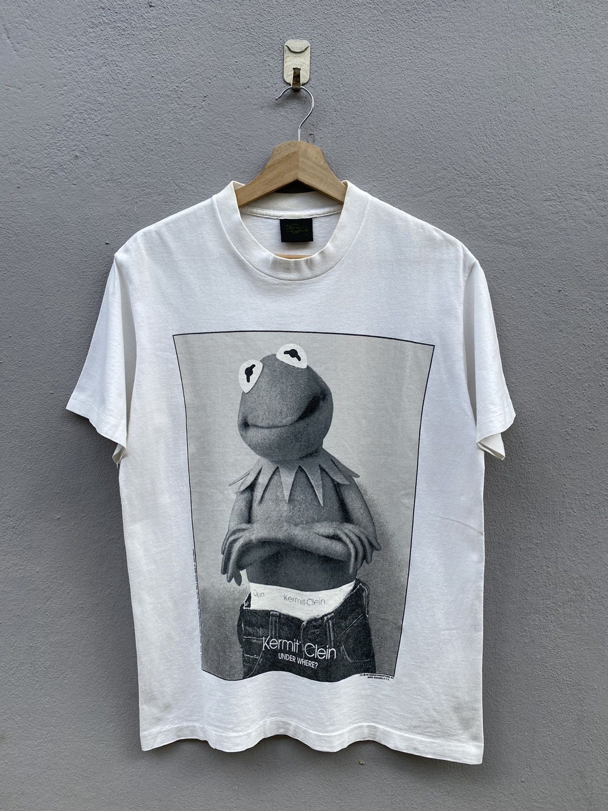 💥RARE💥Vintage 90s Kermit Clein Underwear Ripoff Calvin Klein
