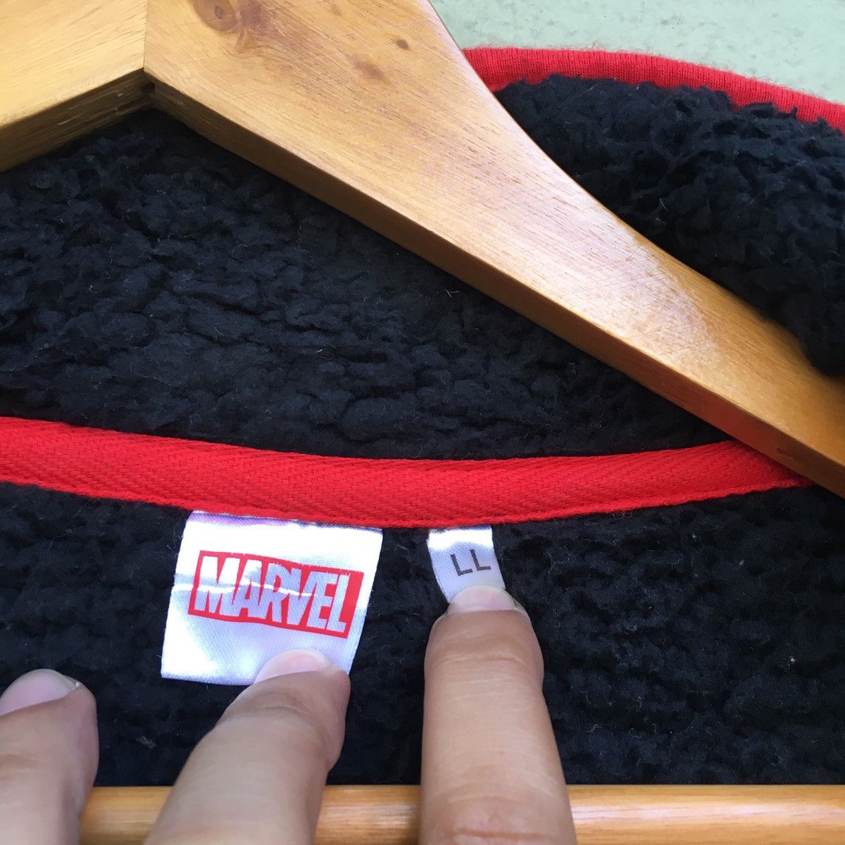 Other Marvel Fleece Sweater Size US L / EU 52-54 / 3 - 8 Thumbnail