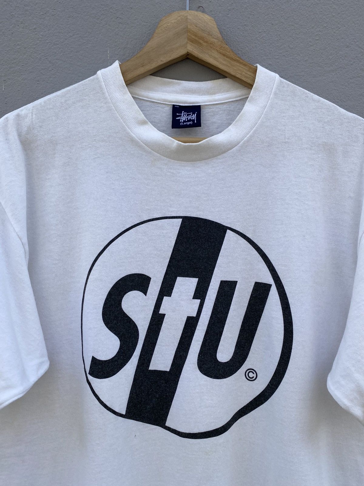 Band Tees × Stussy × Vintage VINTAGE RARE OG 90S SINGLE STITCH STUSSY X PiL POSTPUNK TEE Size US L / EU 52-54 / 3 - 2 Thumbnail