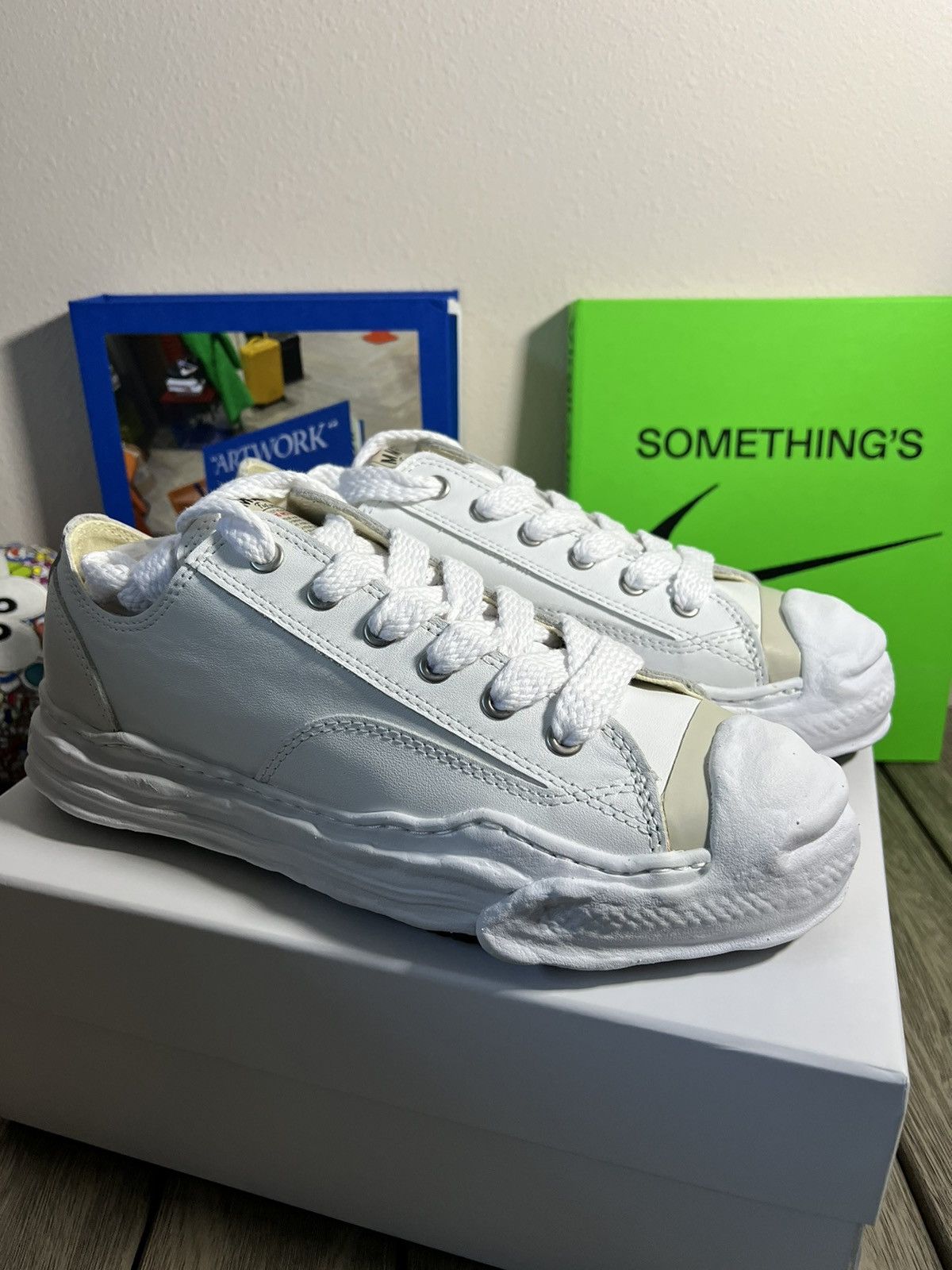 Maison MIHARA YASUHIRO Maison Miharayasuhiro Leather TC OG Sole Sneakers Size US 9 / EU 42 - 5 Thumbnail