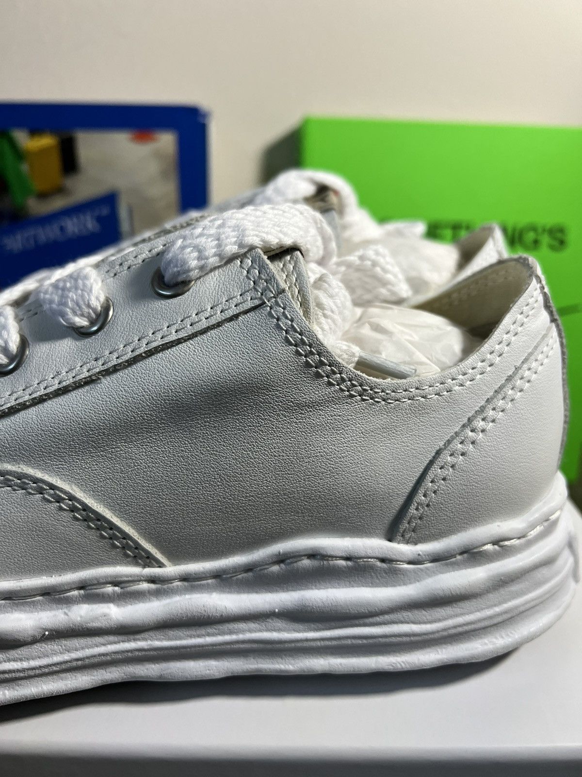 Maison MIHARA YASUHIRO Maison Miharayasuhiro Leather TC OG Sole Sneakers Size US 9 / EU 42 - 3 Thumbnail