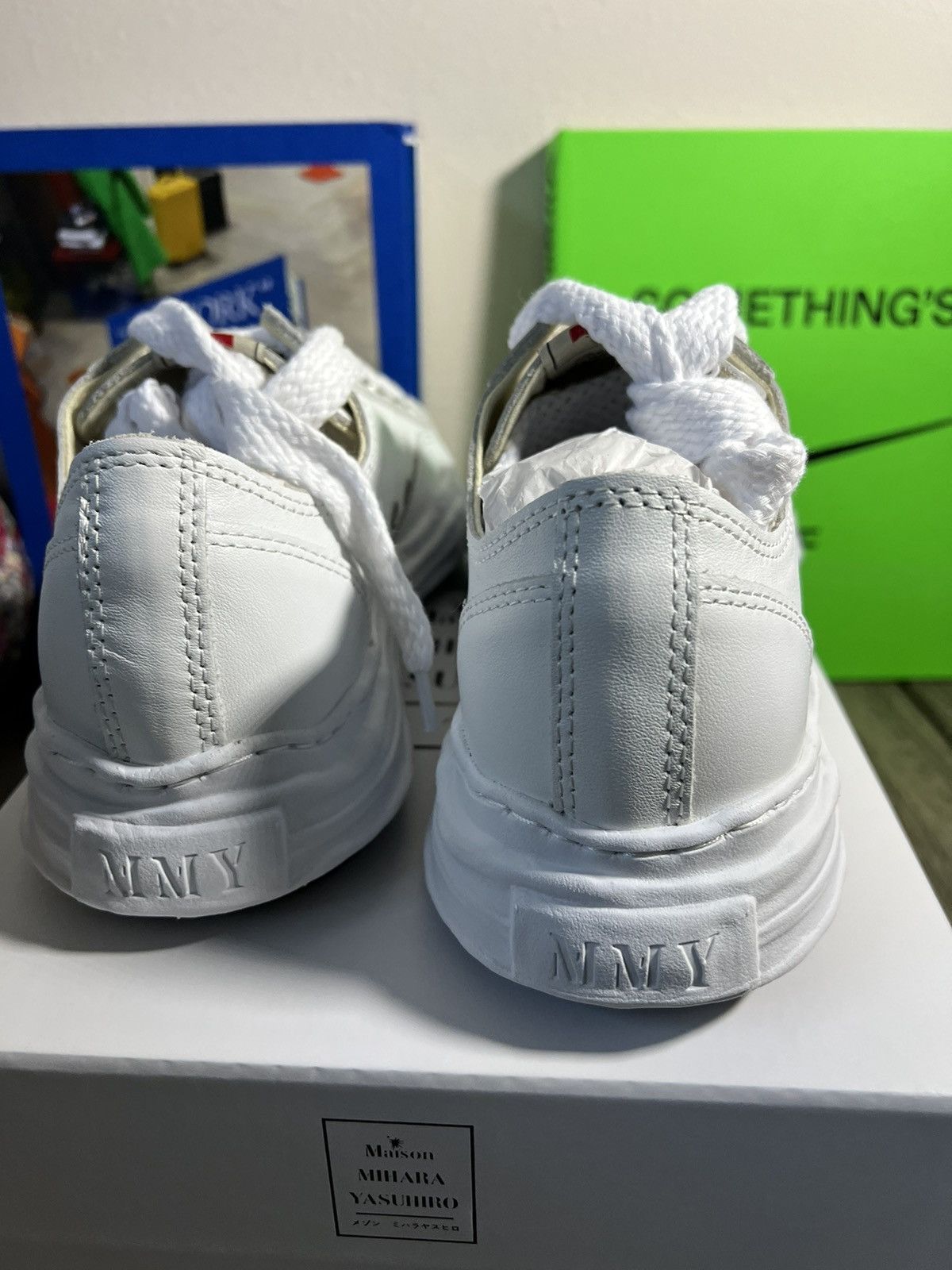 Maison MIHARA YASUHIRO Maison Miharayasuhiro Leather TC OG Sole Sneakers Size US 9 / EU 42 - 4 Thumbnail