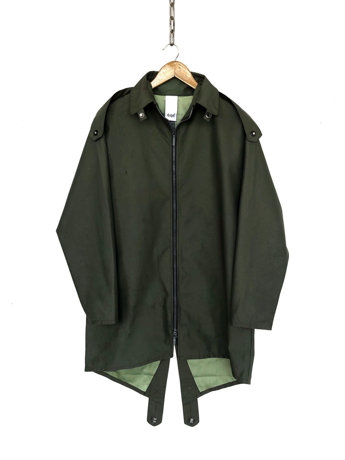 New England Outerwear Dupe Manchester 🏴󠁧󠁢󠁥󠁮󠁧󠁿 Olive Casual Fishtail Parka Size US L / EU 52-54 / 3 - 3 Thumbnail