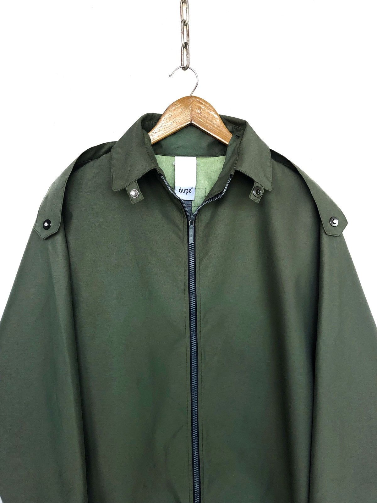 New England Outerwear Dupe Manchester 🏴󠁧󠁢󠁥󠁮󠁧󠁿 Olive Casual Fishtail Parka Size US L / EU 52-54 / 3 - 4 Thumbnail