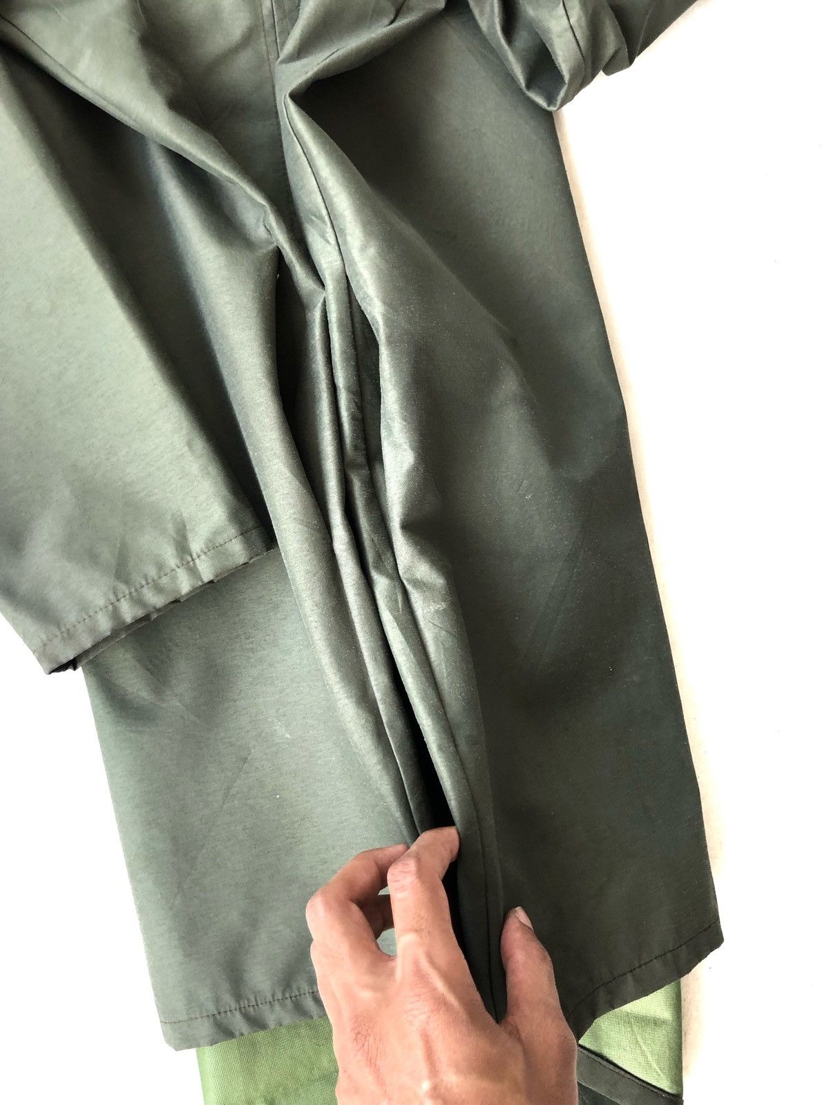New England Outerwear Dupe Manchester 🏴󠁧󠁢󠁥󠁮󠁧󠁿 Olive Casual Fishtail Parka Size US L / EU 52-54 / 3 - 6 Thumbnail