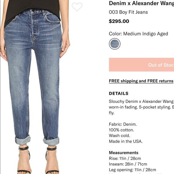 Alexander Wang Denim x Alexander Wang 003 Jeans Size 30" / US 8 / IT 44 - 11 Thumbnail