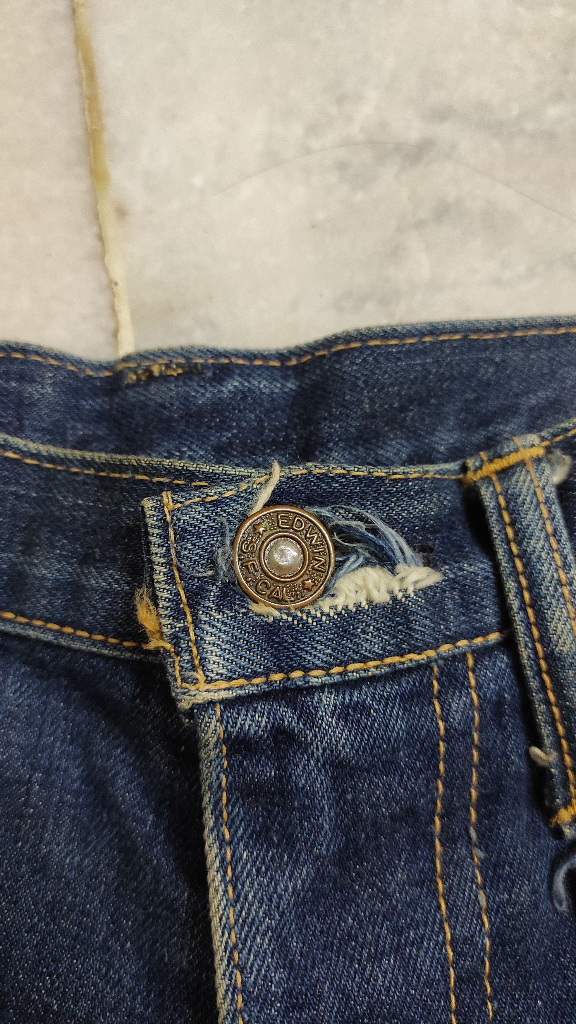 Edwin Vintage 70's Edwin USA Western Bell bottom jeans Size US 28 / EU 44 - 6 Thumbnail