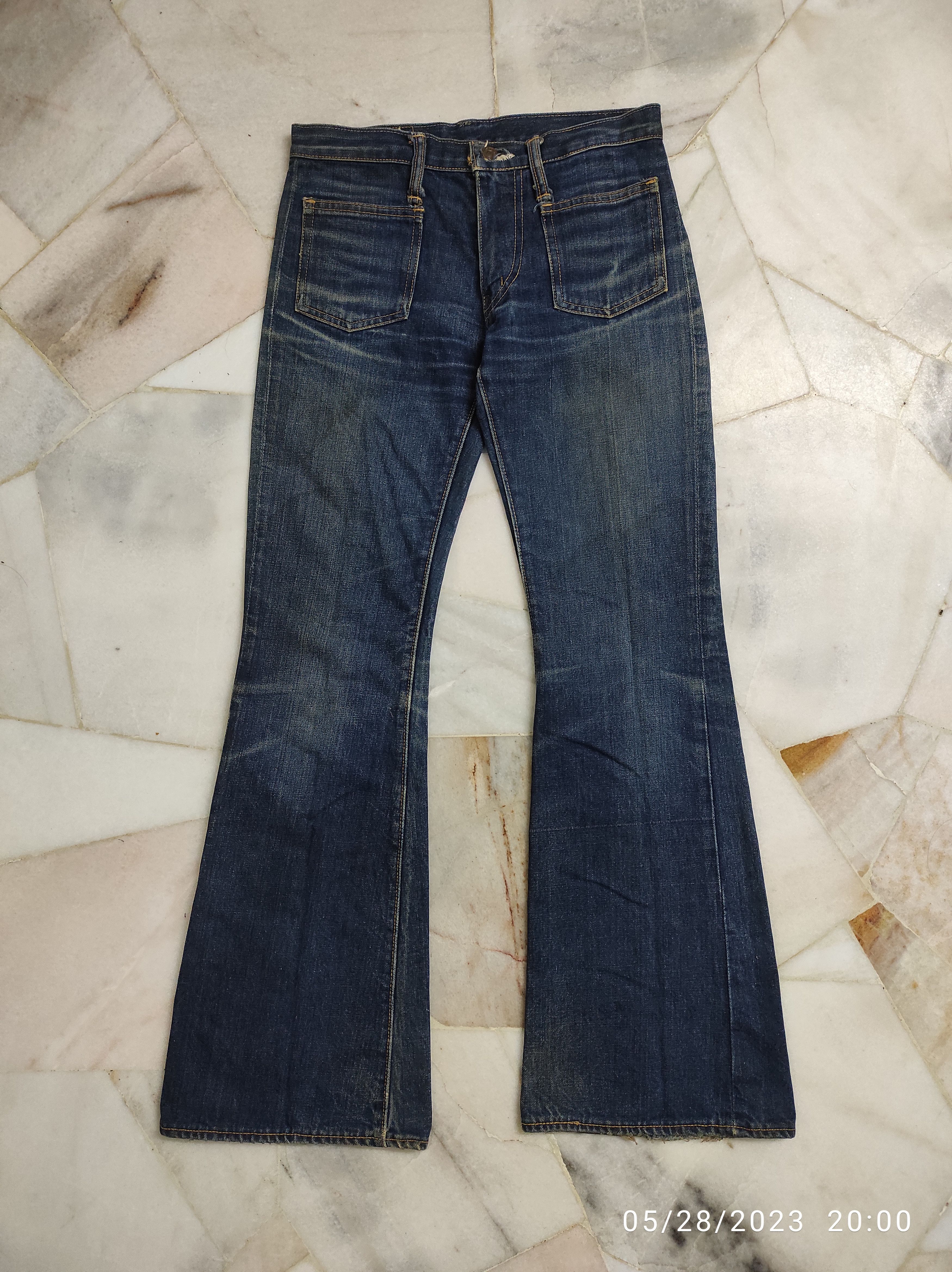 Edwin Vintage 70's Edwin USA Western Bell bottom jeans Size US 28 / EU 44 - 10 Thumbnail