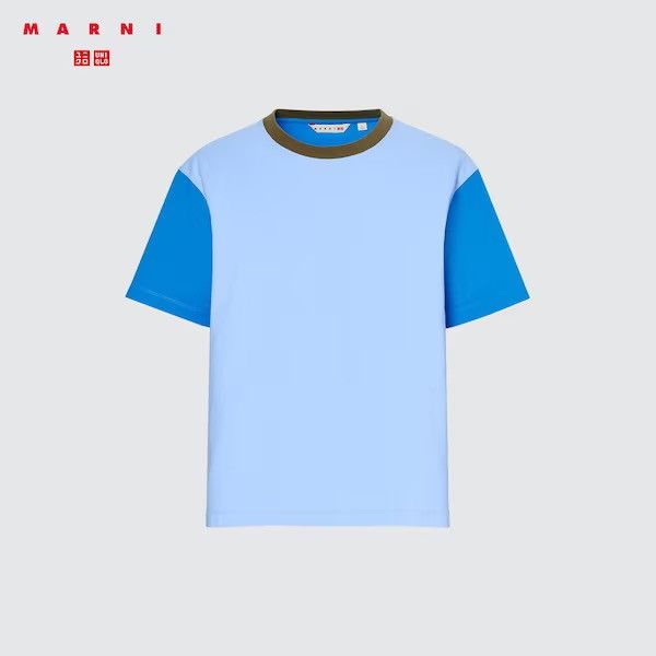 Marni × Uniqlo Marni x Uniqlo Two Tone T-Shirt | Grailed