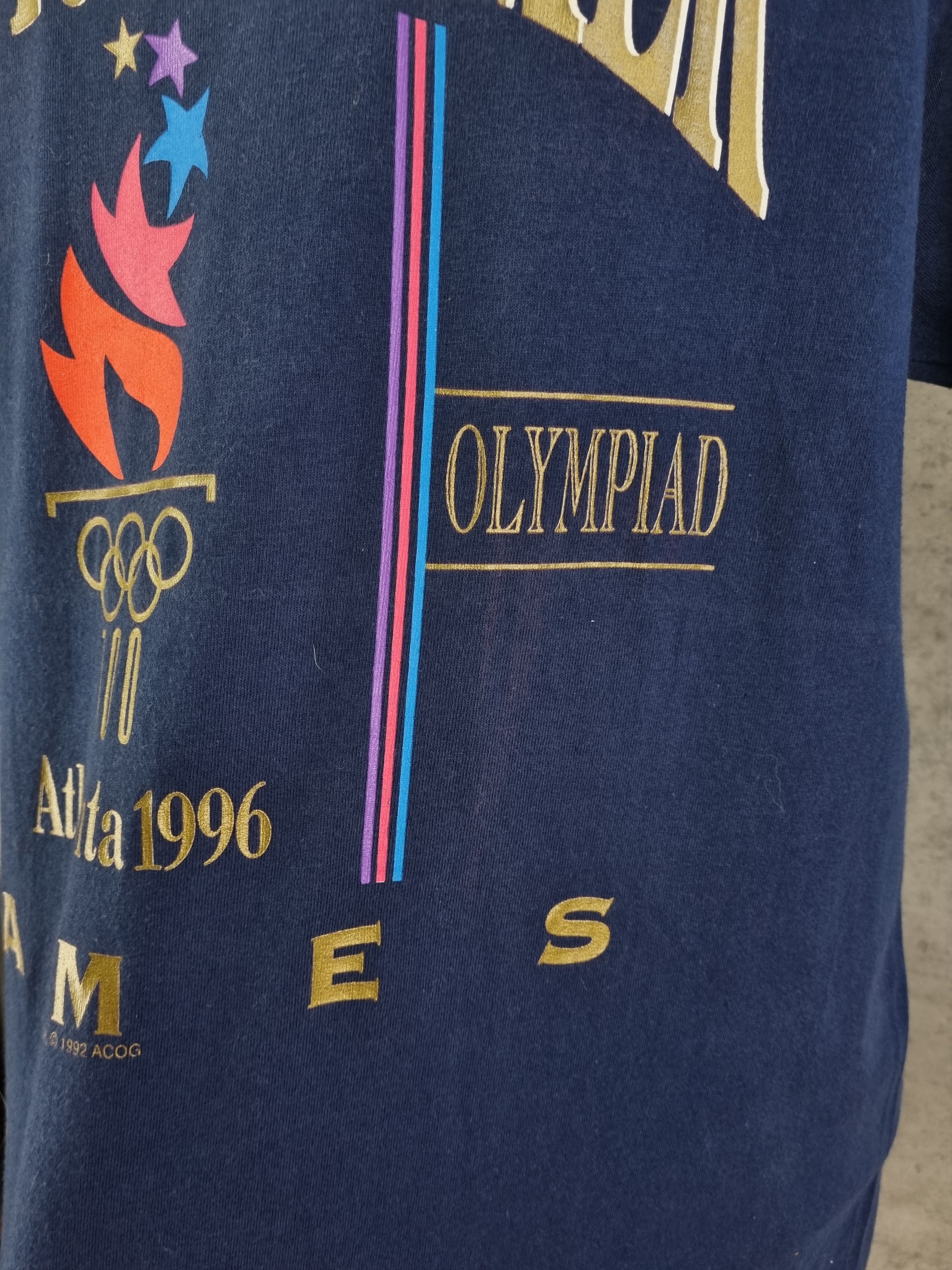 USA Olympics × Vintage Rare 1996 Olympic Games Vintage tee shirt Size US XL / EU 56 / 4 - 9 Thumbnail