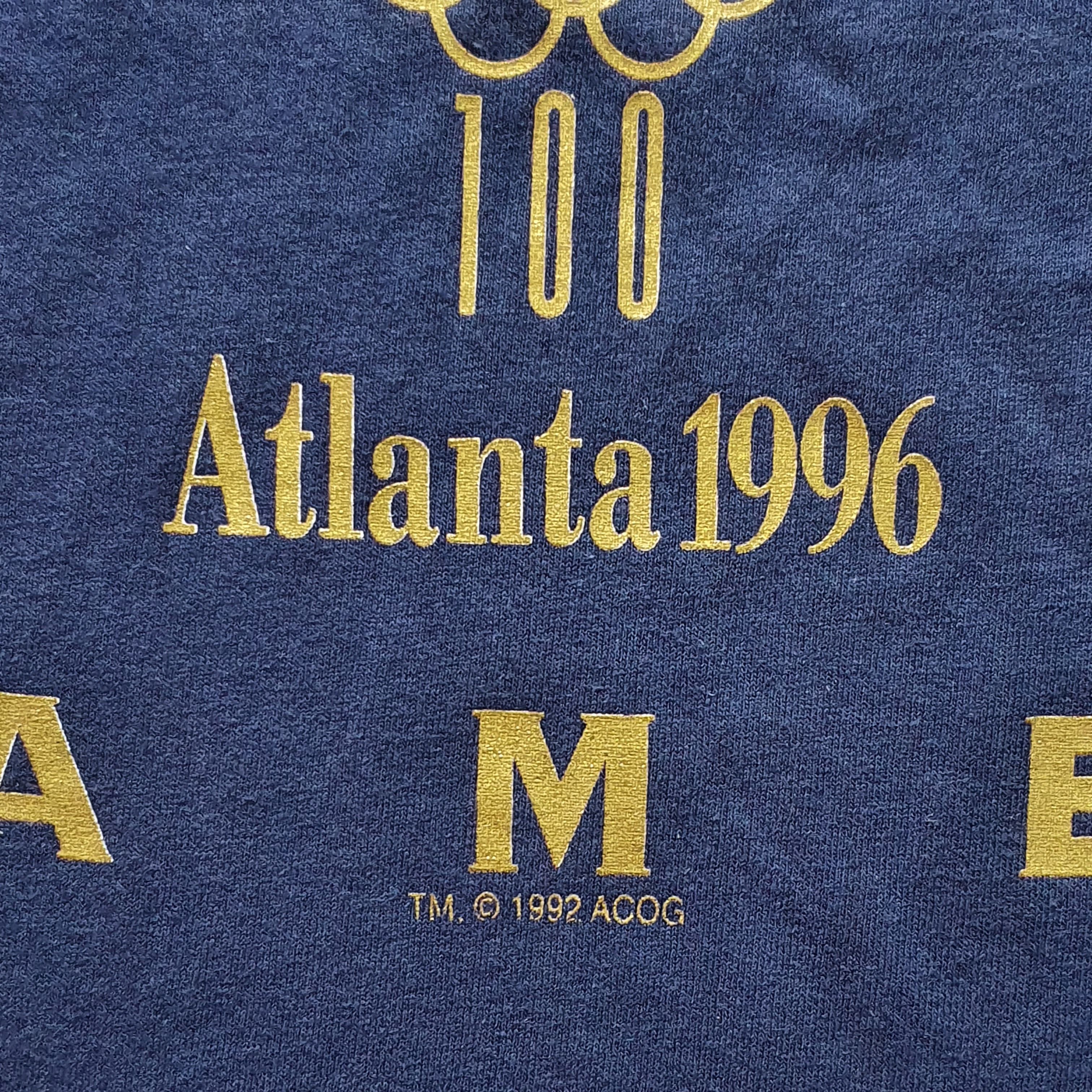 USA Olympics × Vintage Rare 1996 Olympic Games Vintage tee shirt Size US XL / EU 56 / 4 - 6 Thumbnail