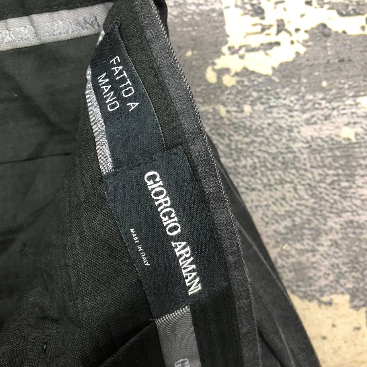 Giorgio Armani P616 FATTO A MANO x GIORGIO AMANI STRIPED PANTS Size US 36 / EU 52 - 5 Thumbnail