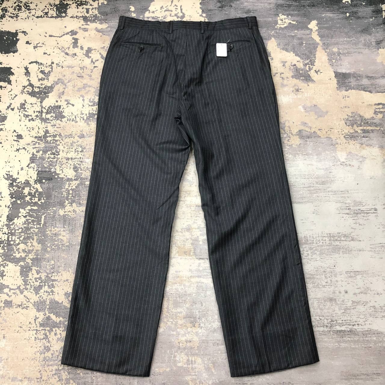 Giorgio Armani P616 FATTO A MANO x GIORGIO AMANI STRIPED PANTS Size US 36 / EU 52 - 2 Thumbnail