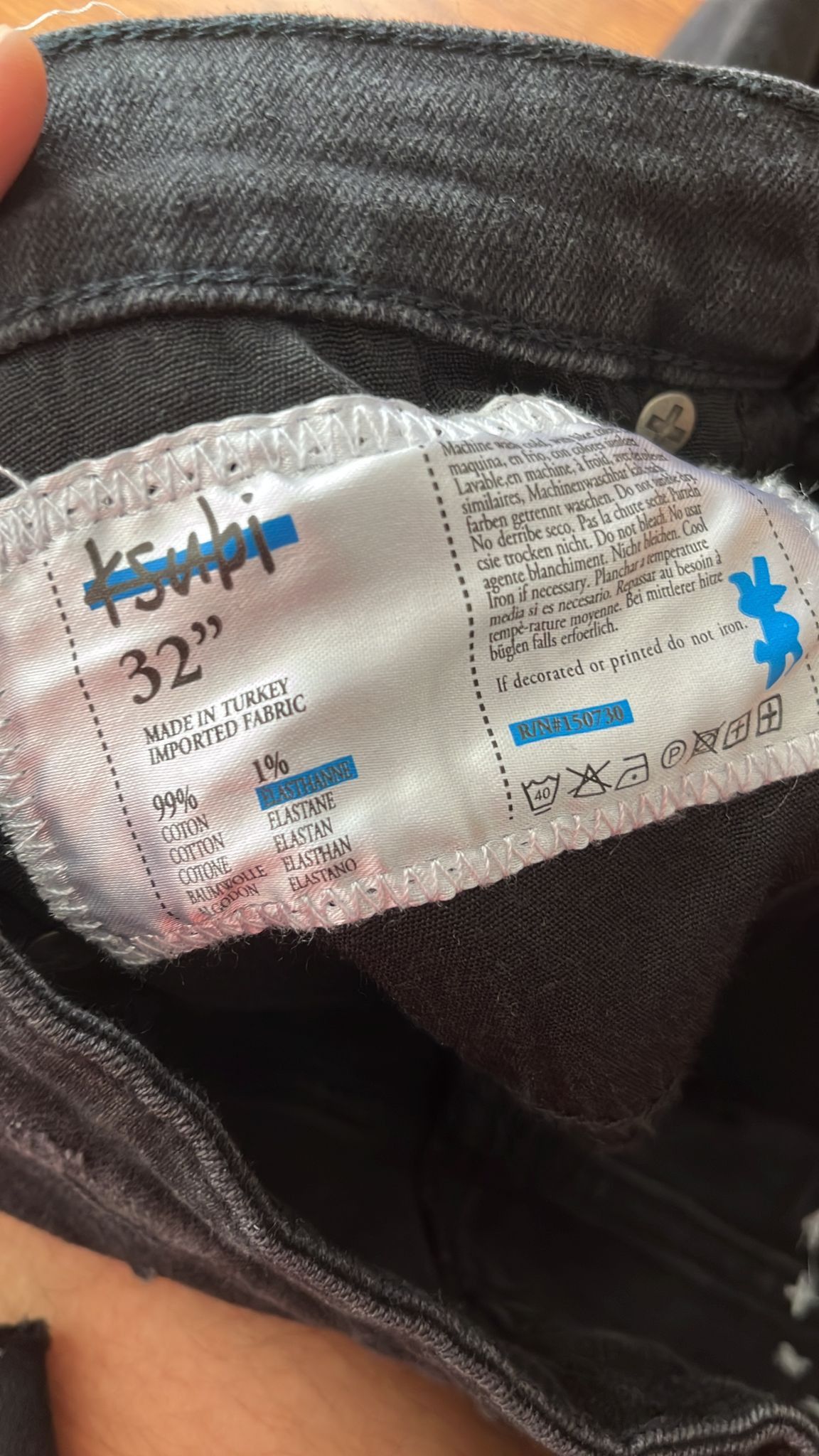 Ksubi Chitch Boneyard Black Jean Size US 32 / EU 48 - 9 Thumbnail