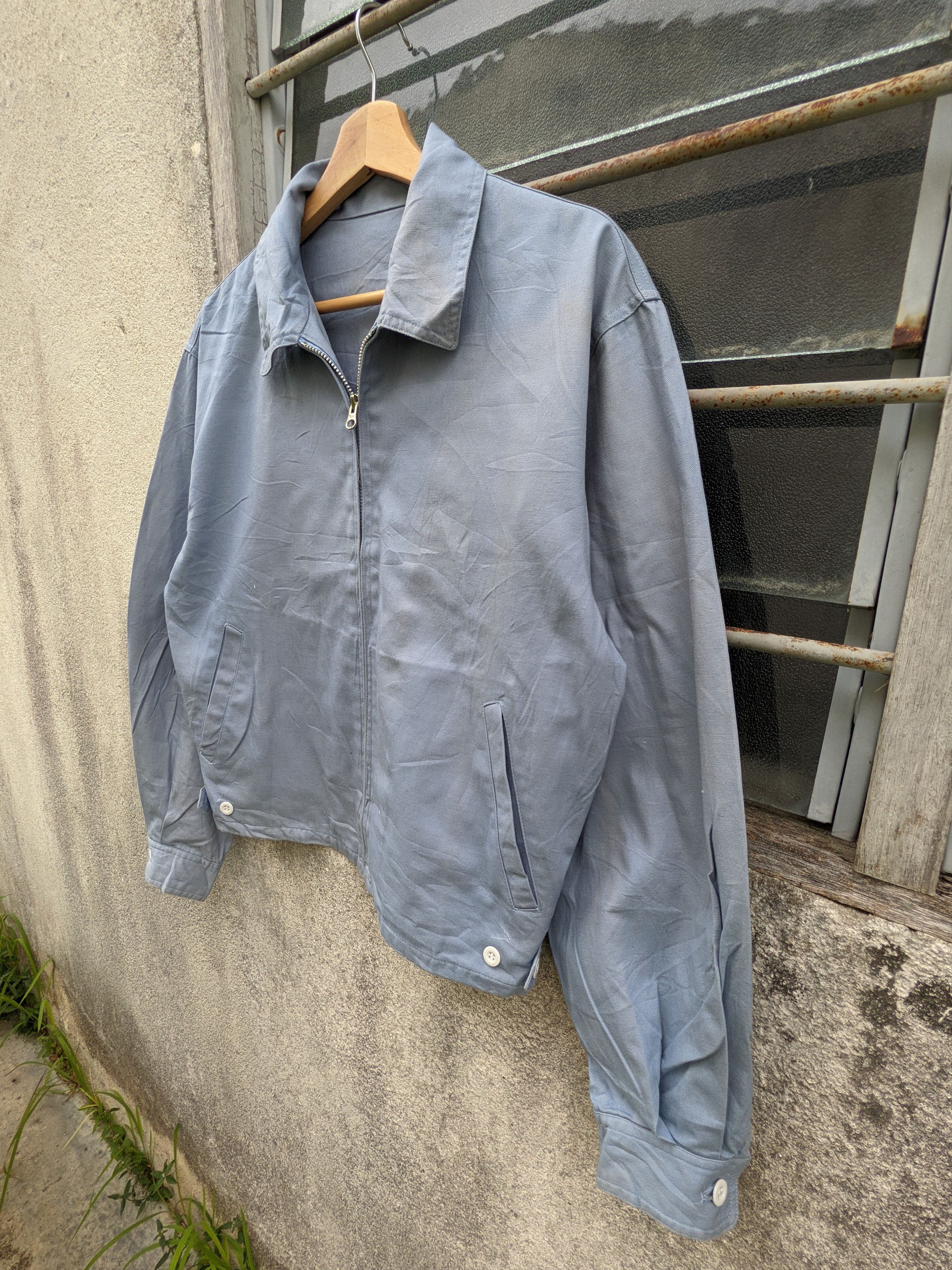 Japanese Brand Vintage VAN JAC Spellout Sun Faded Jacket Size US M / EU 48-50 / 2 - 3 Thumbnail