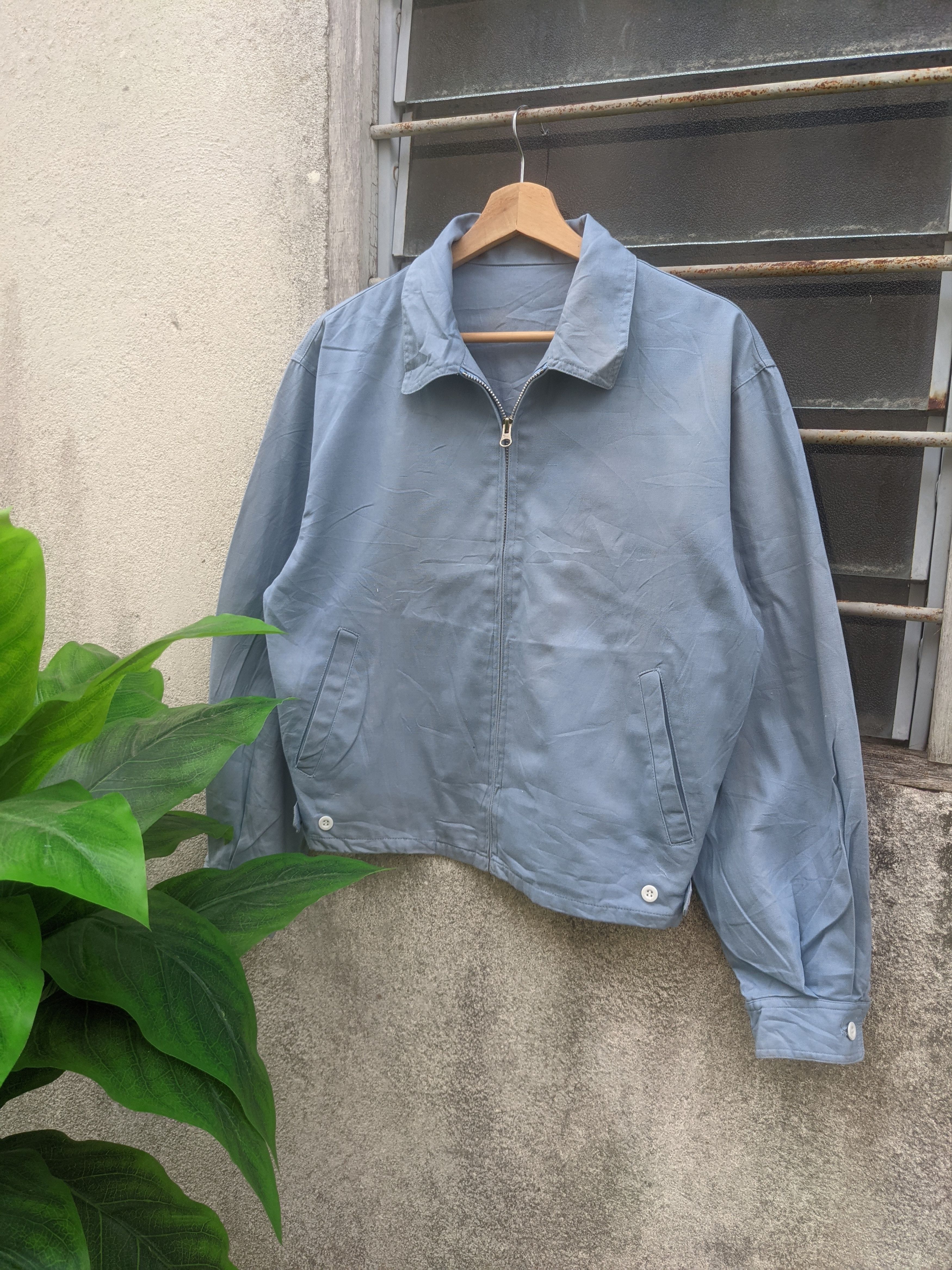 Japanese Brand Vintage VAN JAC Spellout Sun Faded Jacket Size US M / EU 48-50 / 2 - 2 Thumbnail