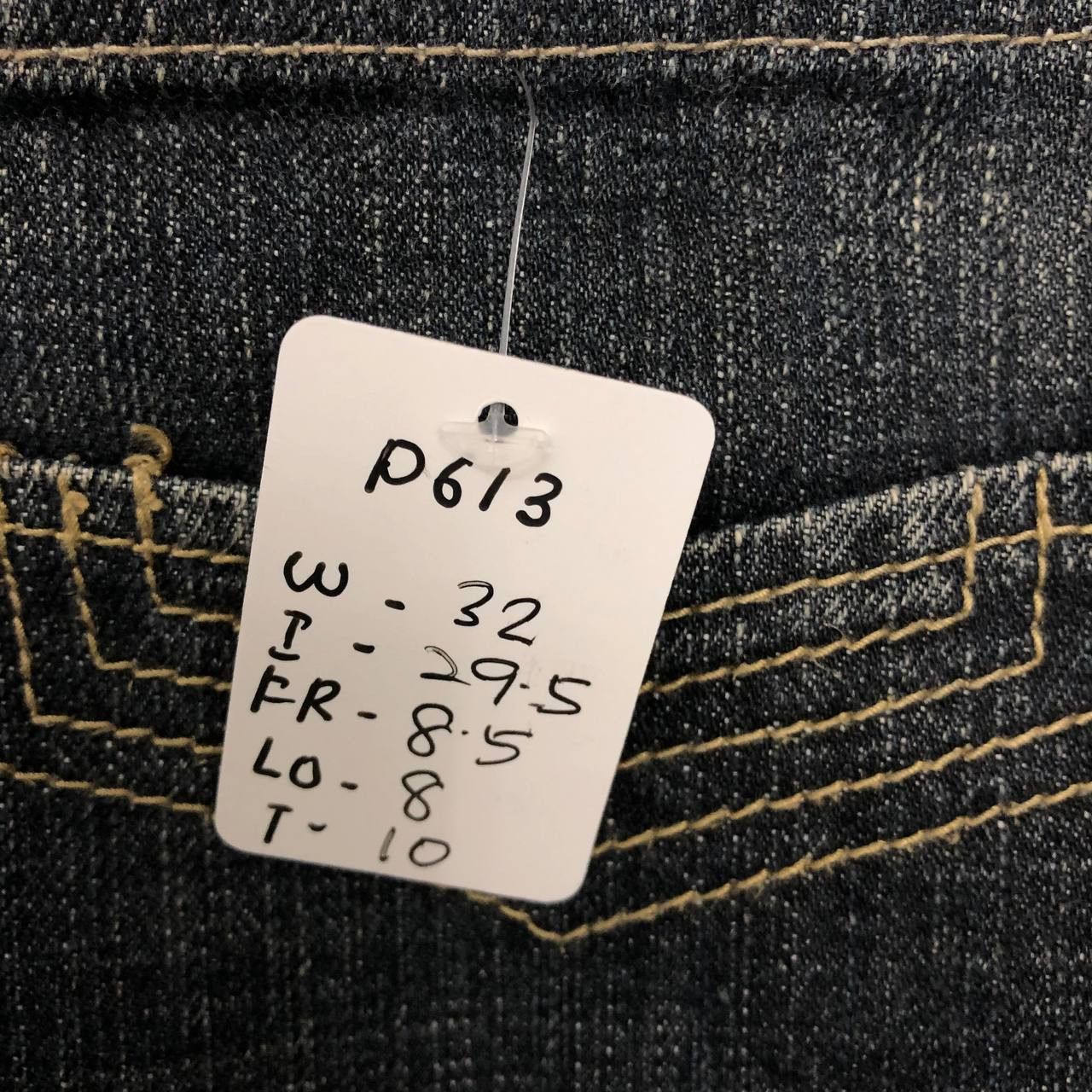 L7 Real Hip P613 L7 REAL HIP FLARED JAPAN DENIM Size US 32 / EU 48 - 10 Thumbnail